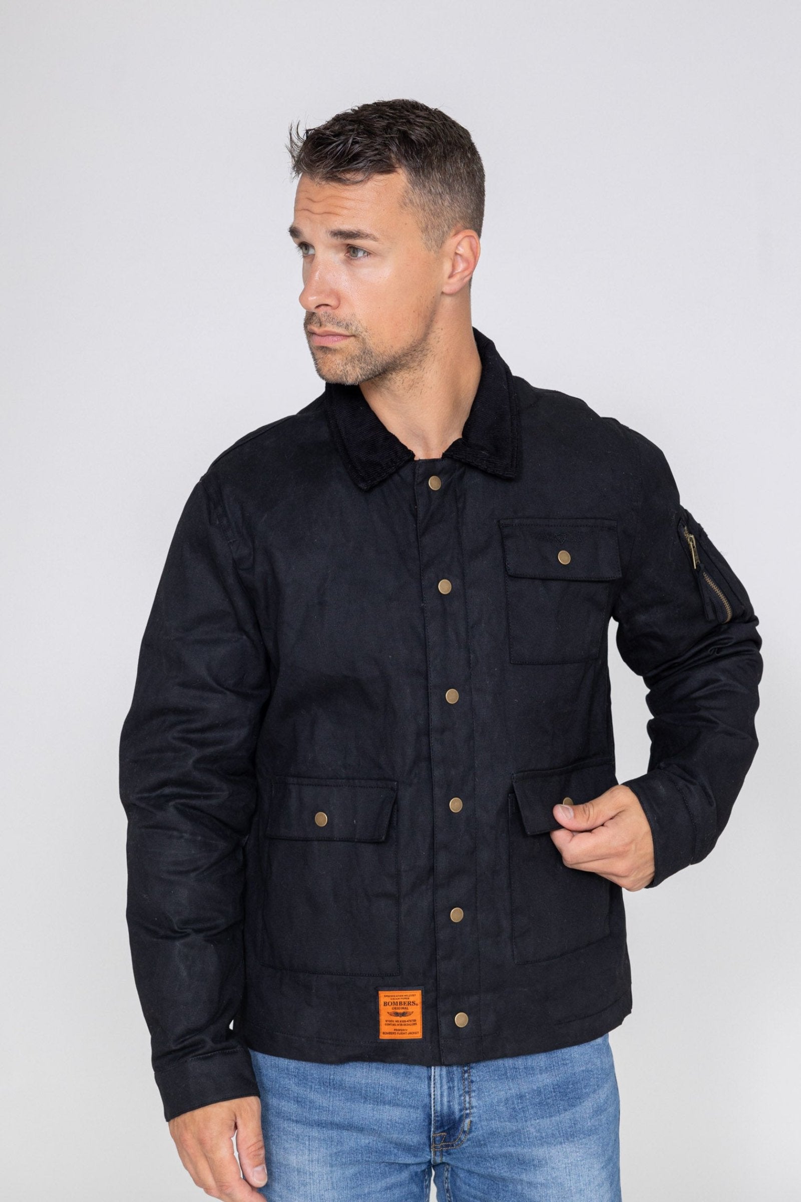 Dakota M field jacket in Black Jackets Bombers Original   