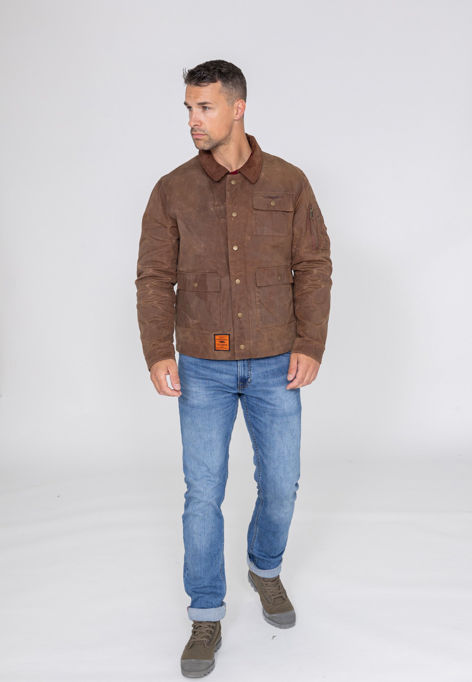 Dakota M field jacket in Brown Jackets Bombers Original   