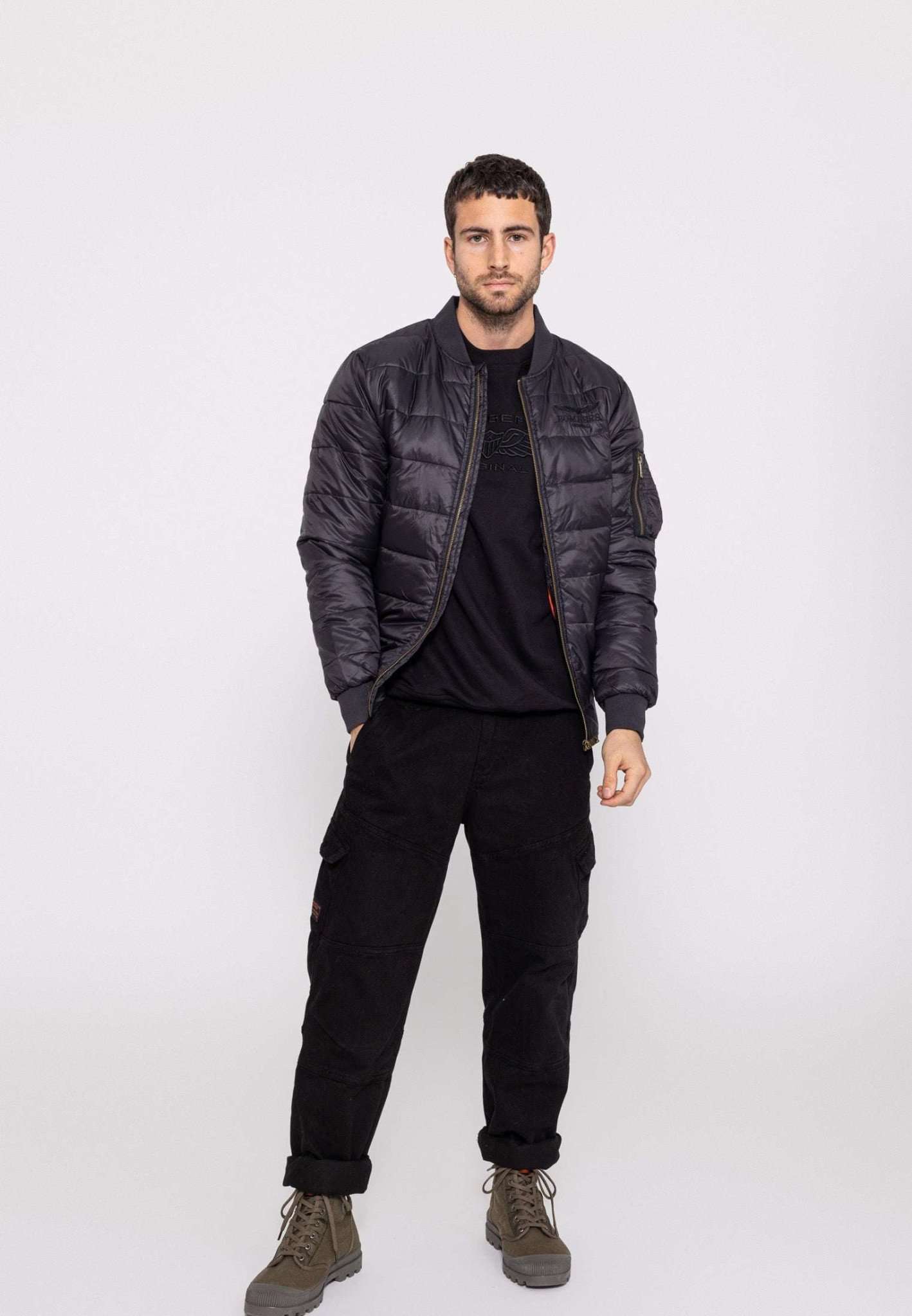 Dallas M down jacket in Black Jackets Bombers Original   