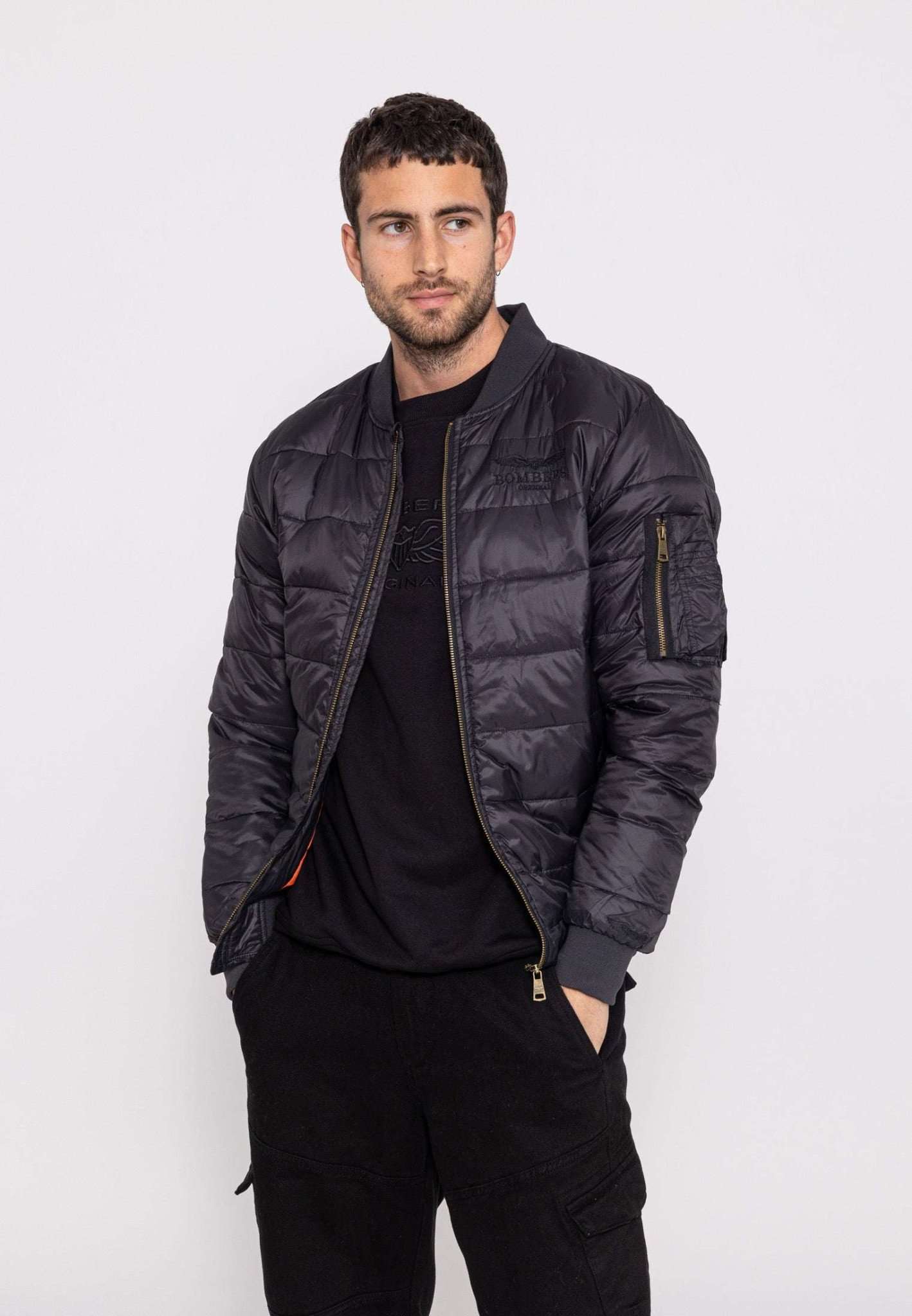 Dallas M down jacket in Black Jackets Bombers Original   