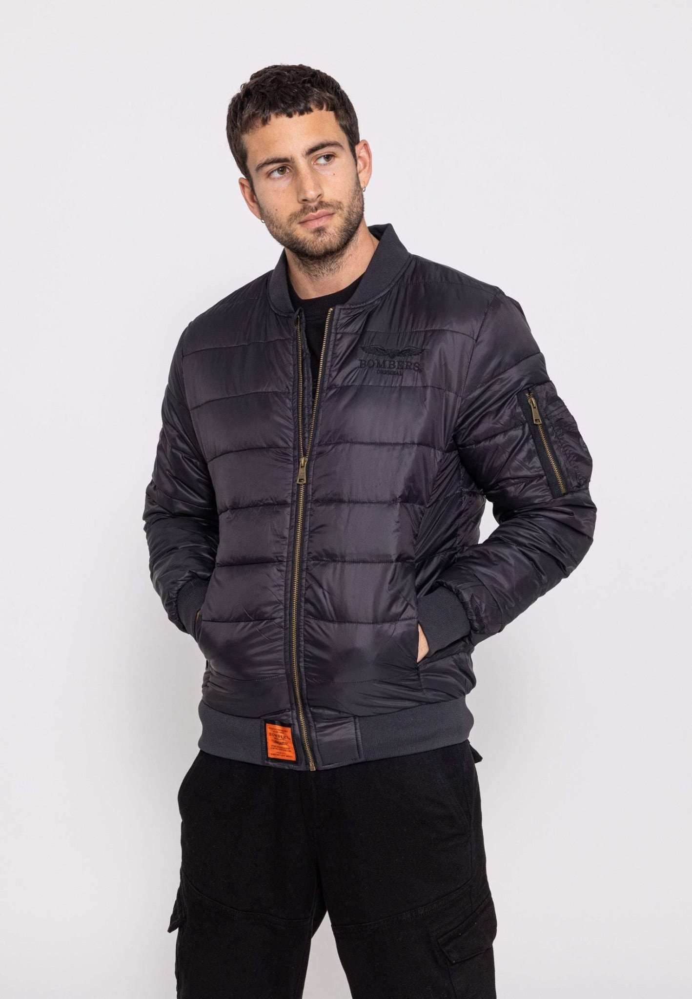 Dallas M down jacket in Black Jackets Bombers Original   