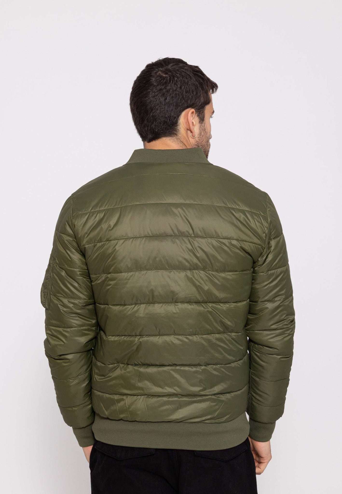 Dallas M down jacket in kaki Jackets Bombers Original   