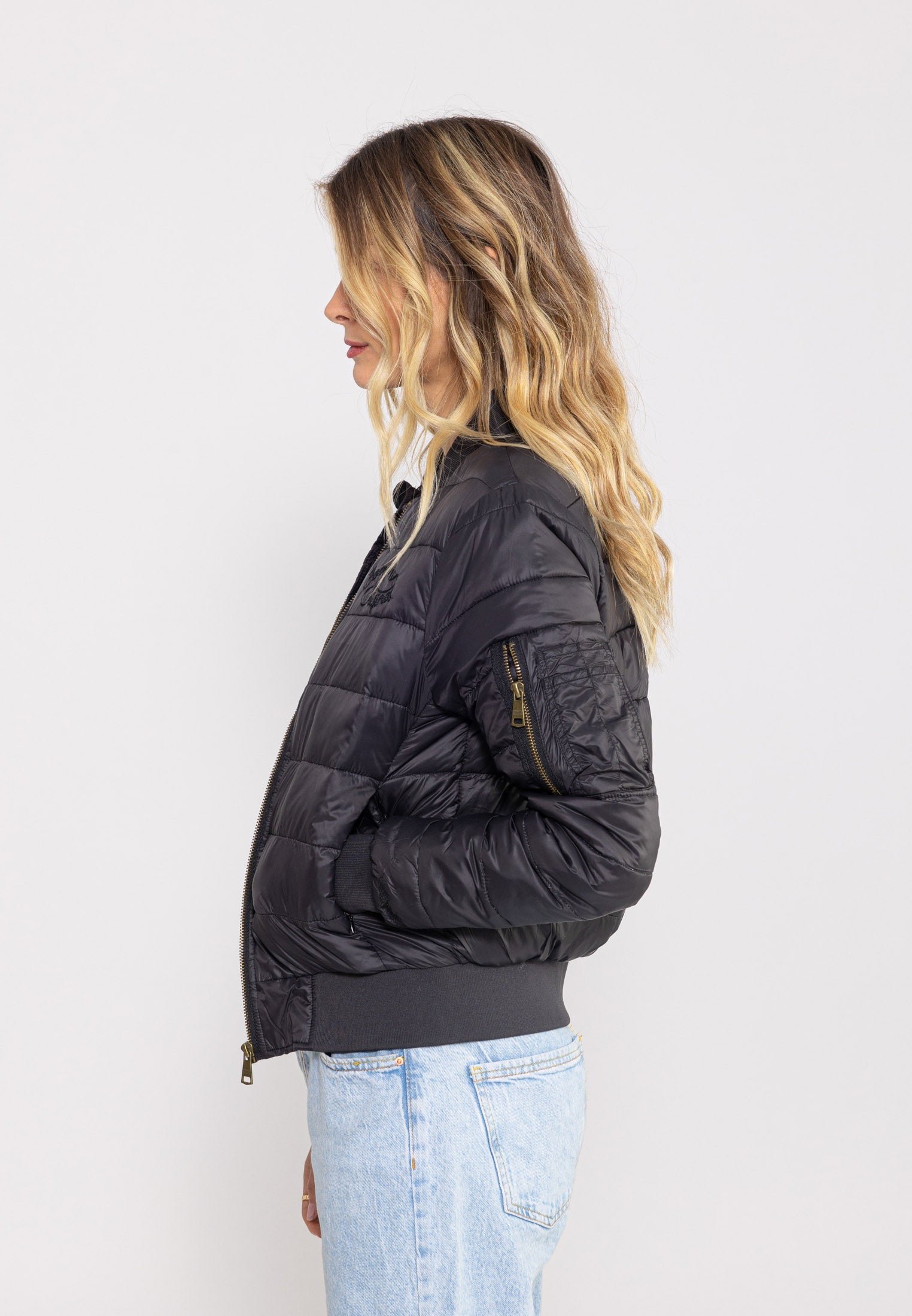 Dallas W down jacket in Black Jackets Bombers Original   