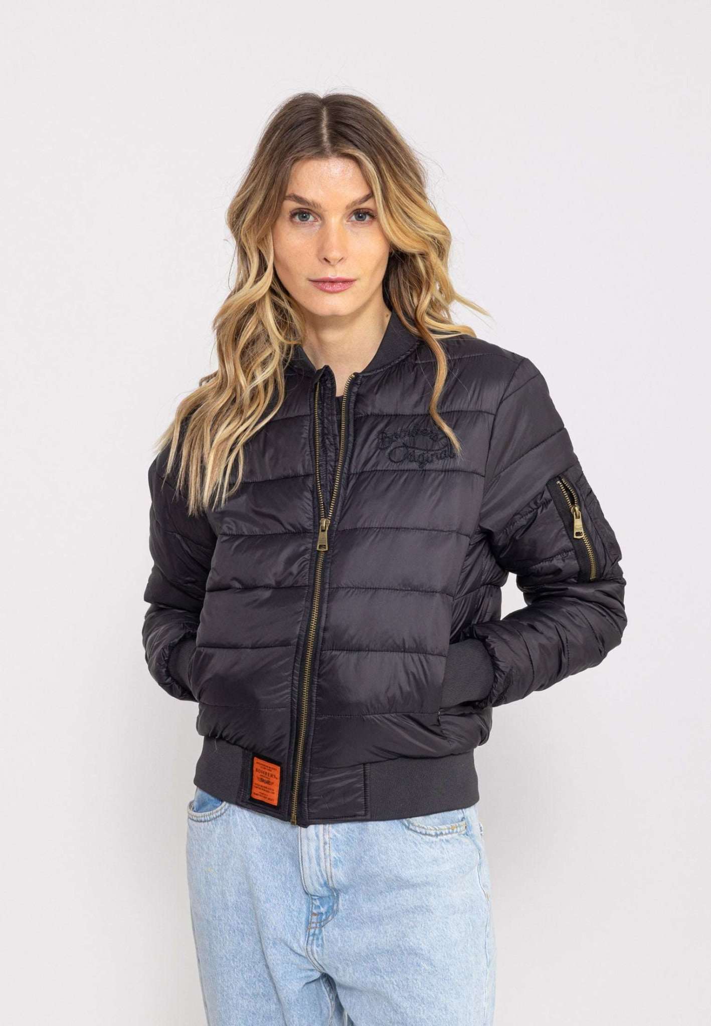 Dallas W down jacket in Black Jackets Bombers Original   