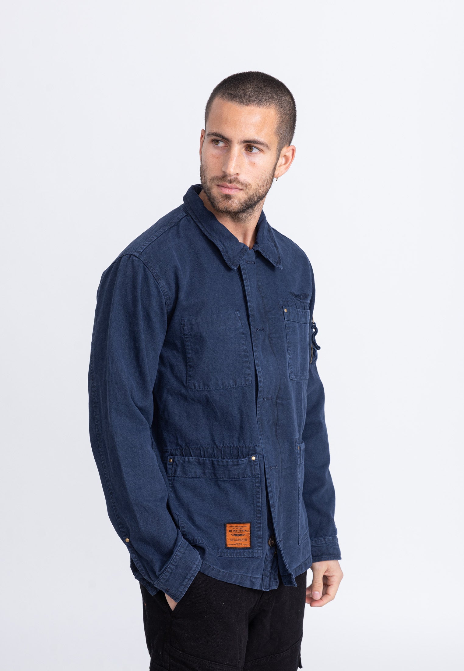 Davis M Jacket in Navy Jackets Bombers Original   