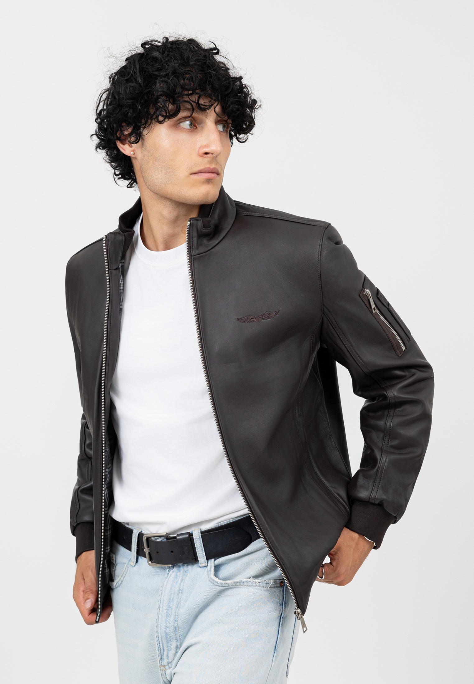 Denver-M in Brown Jackets Bombers Original