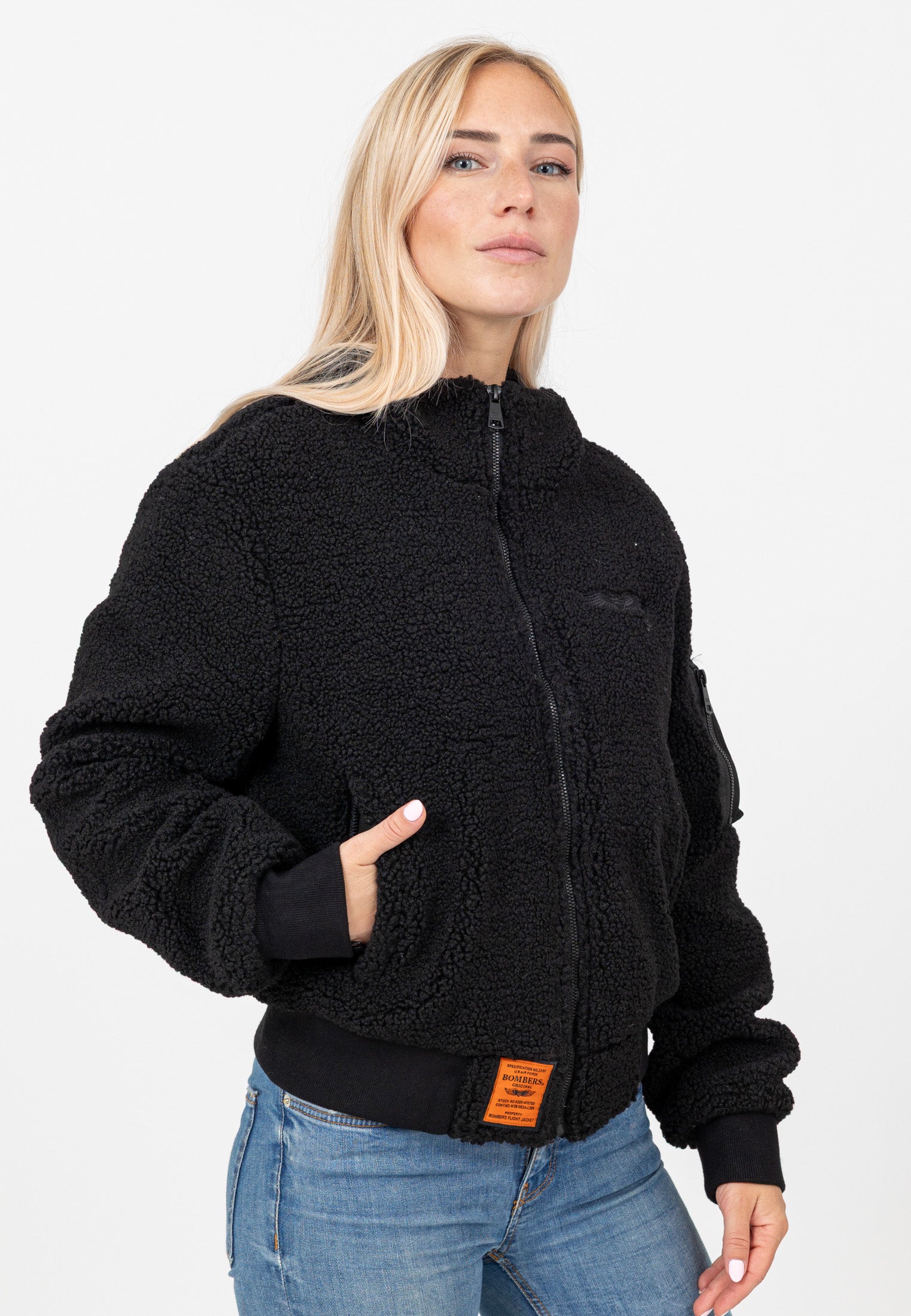 Edmonton-W in Black Jackets Bombers Original