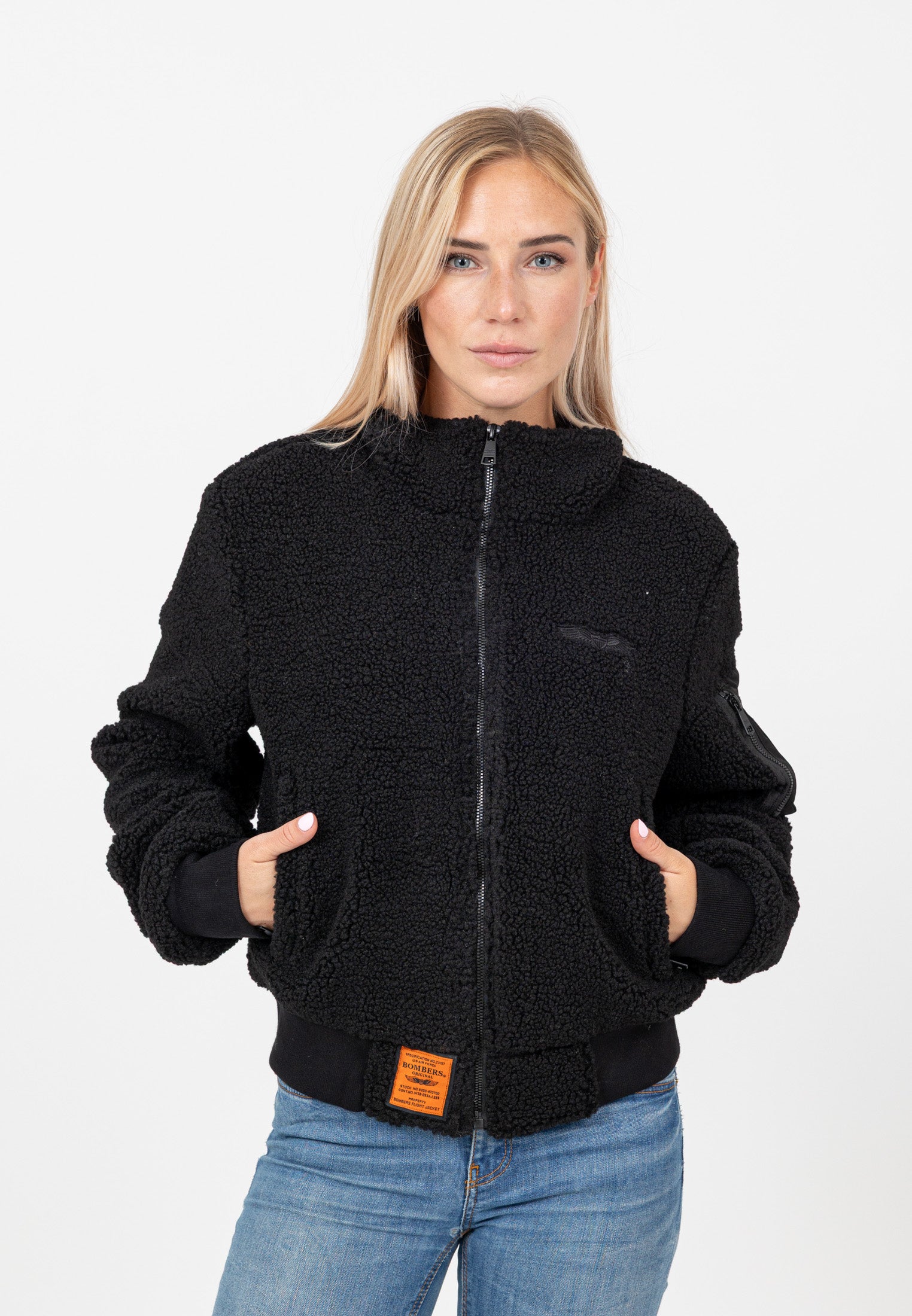 Edmonton-W in Black Jackets Bombers Original