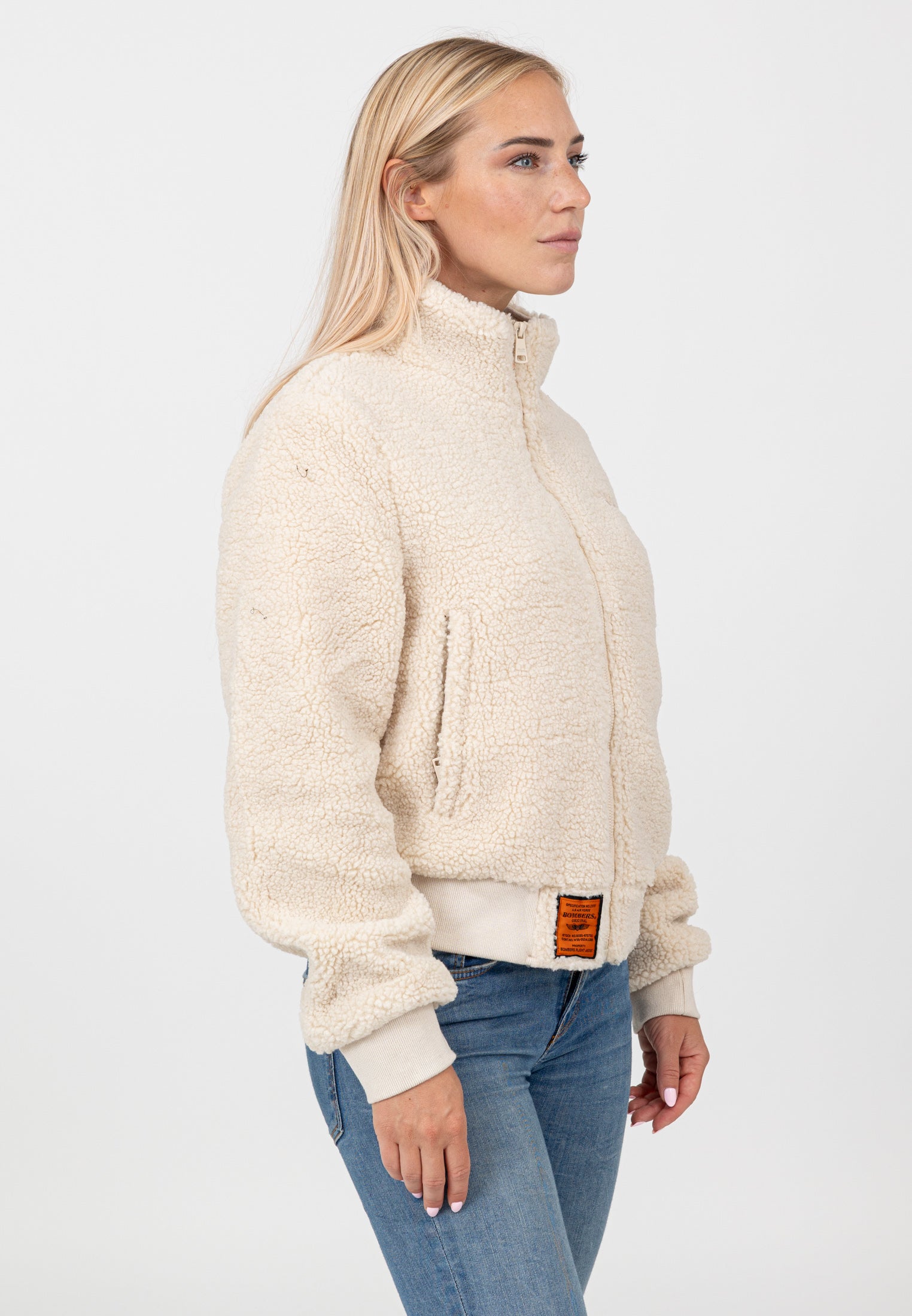 Edmonton-W in Cream Jackets Bombers Original
