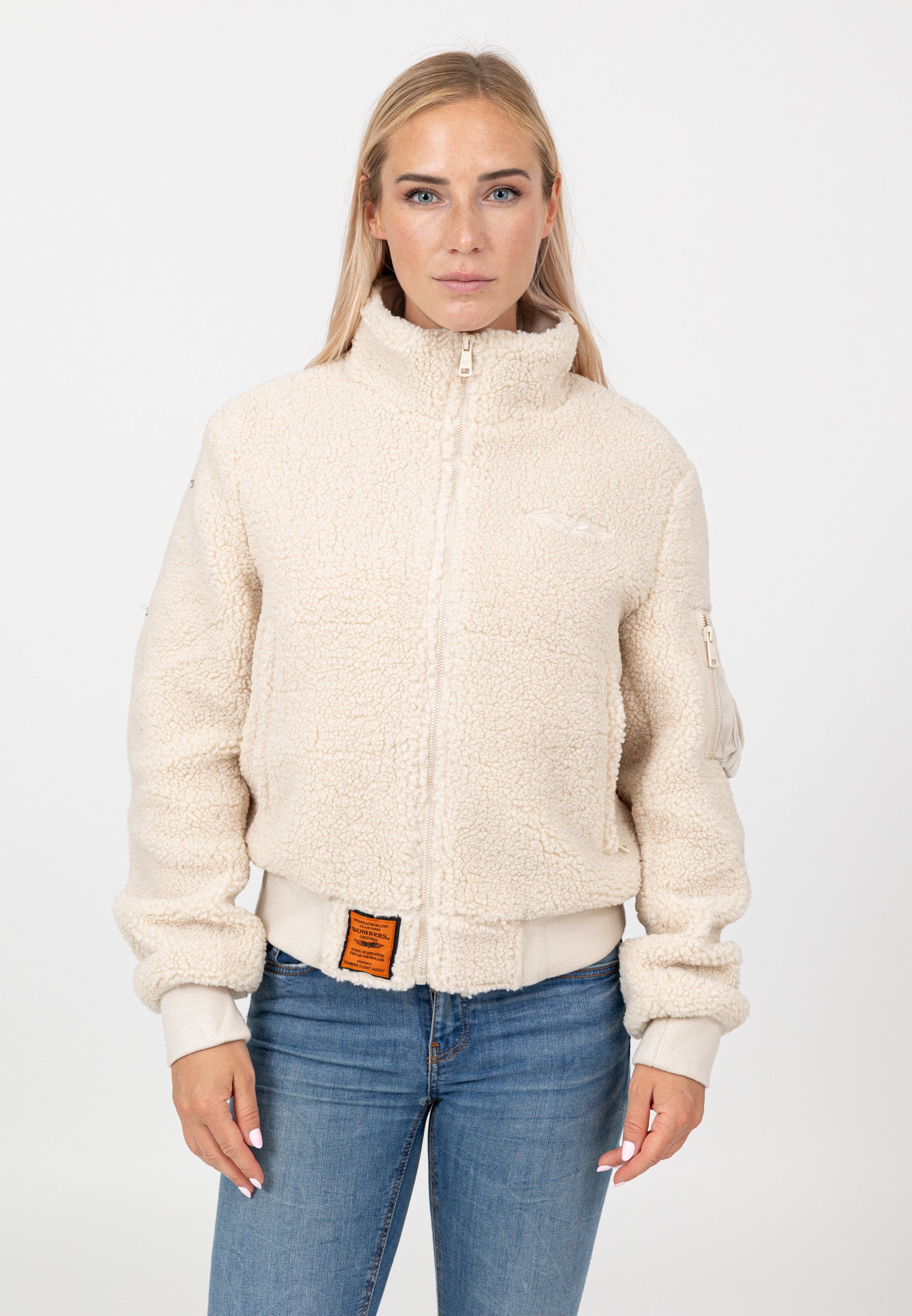 Edmonton-W in Cream Jackets Bombers Original
