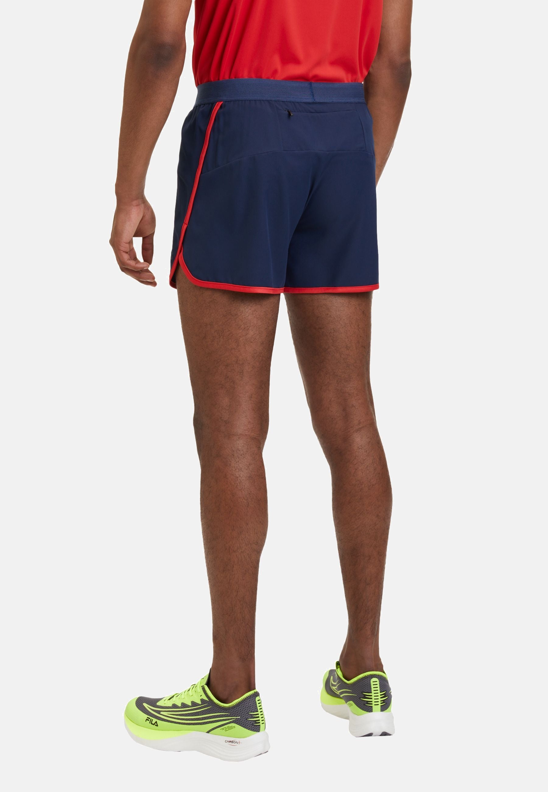 Roverto Running Shorts in Black Iris Shorts Fila   