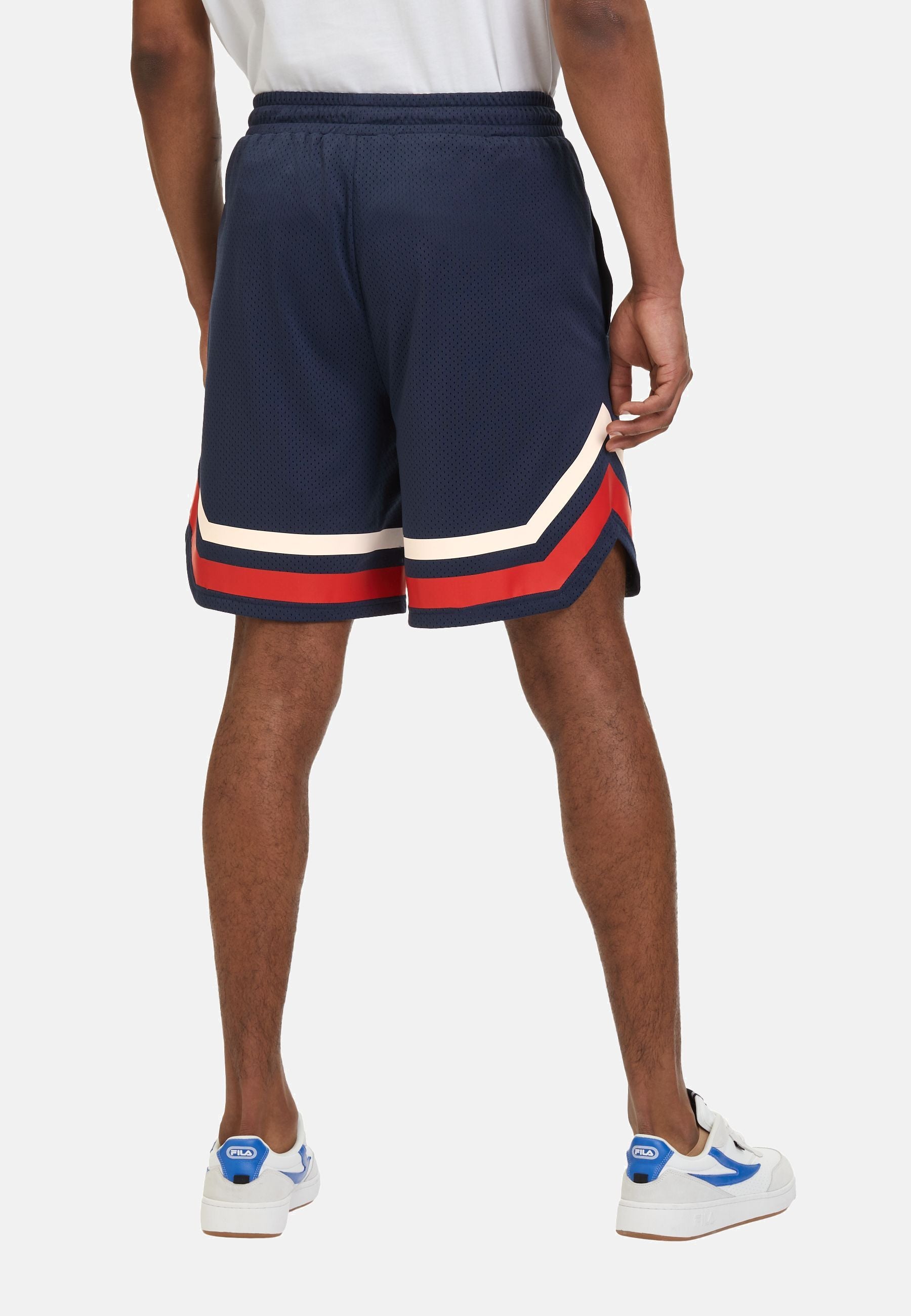 Lashio Baseball Shorts in Black Iris Shorts Fila   