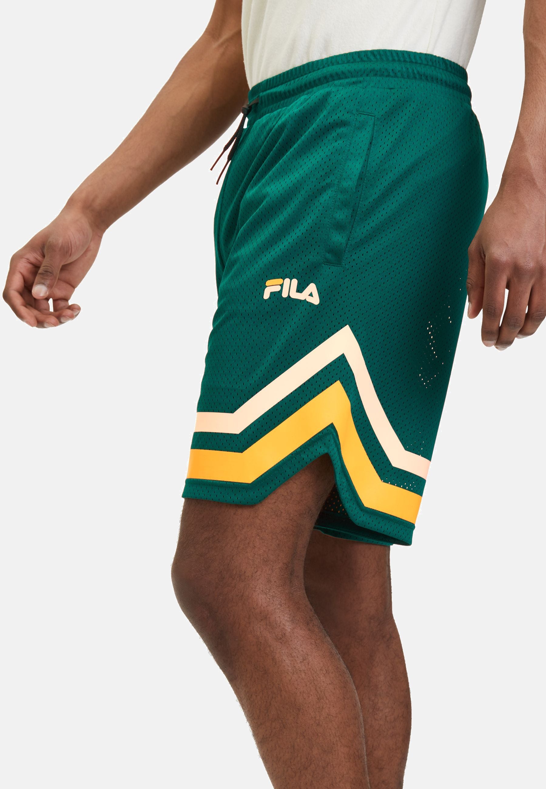 Lashio Baseball Shorts in Aventurine Shorts Fila   