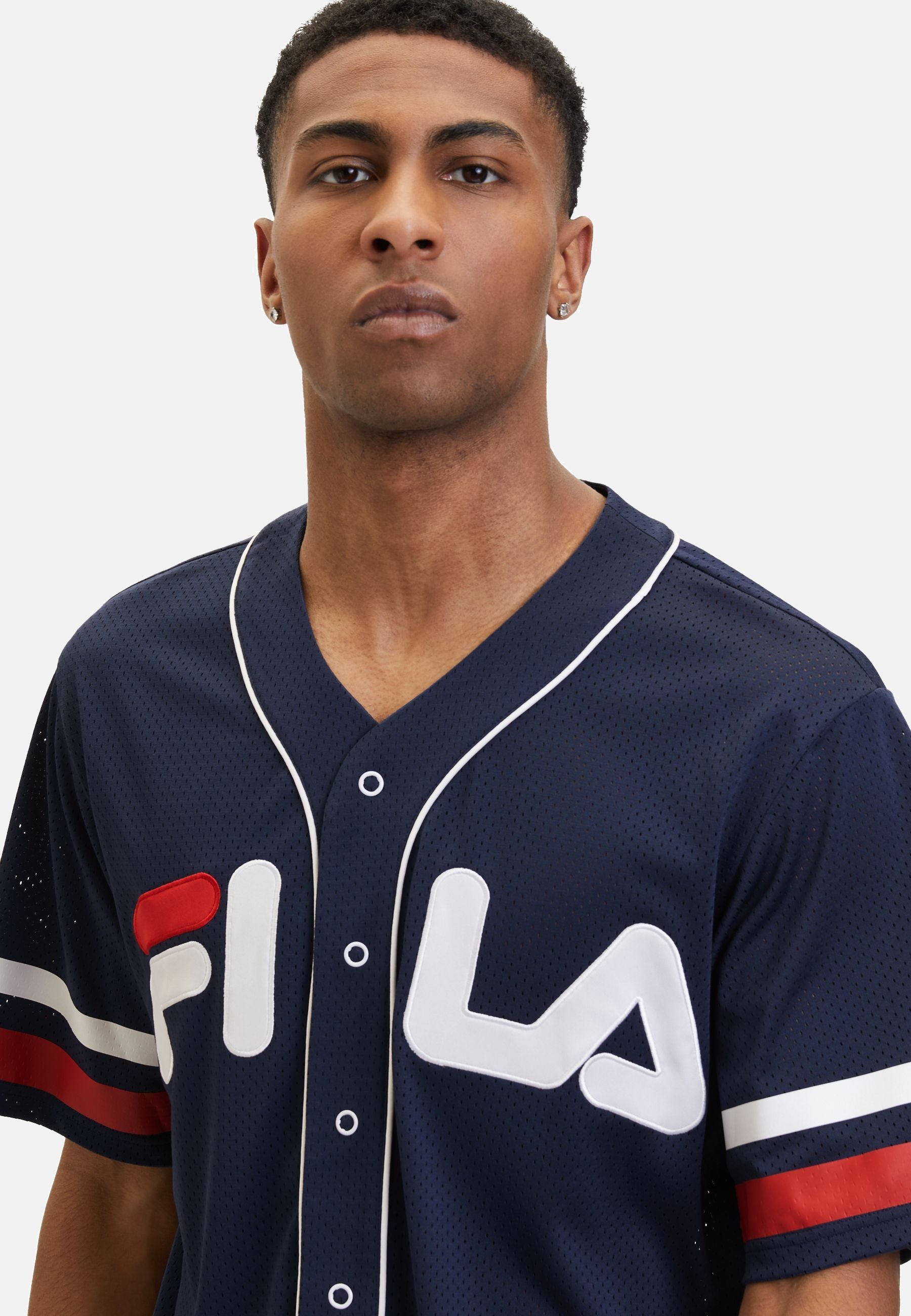 Fila t shirt baseball online