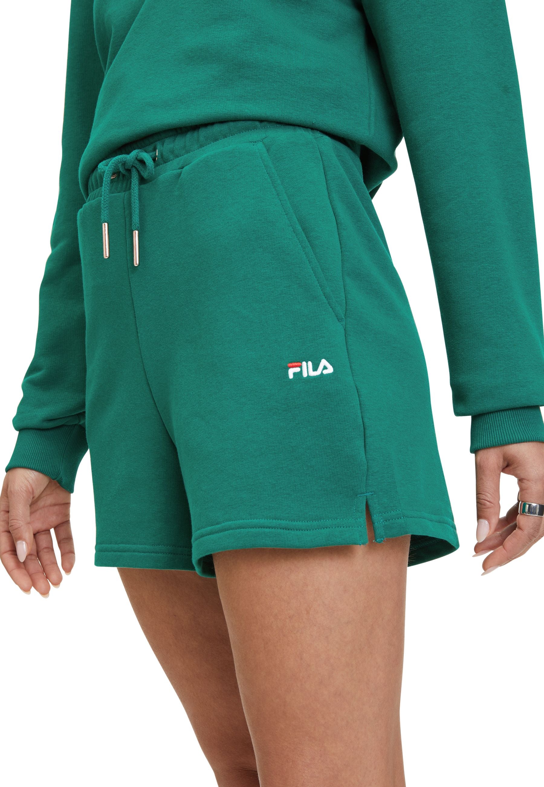 Buchloe High Waisted Shorts in Aventurine Shorts Fila   