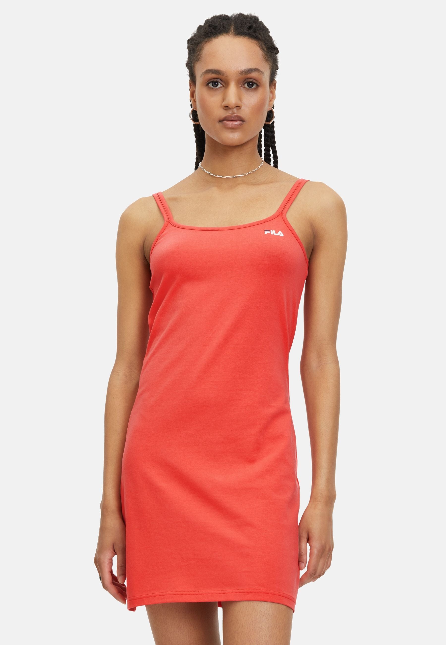 Brillon Spagetti Strap Dress in Cayenne Dresses Fila   