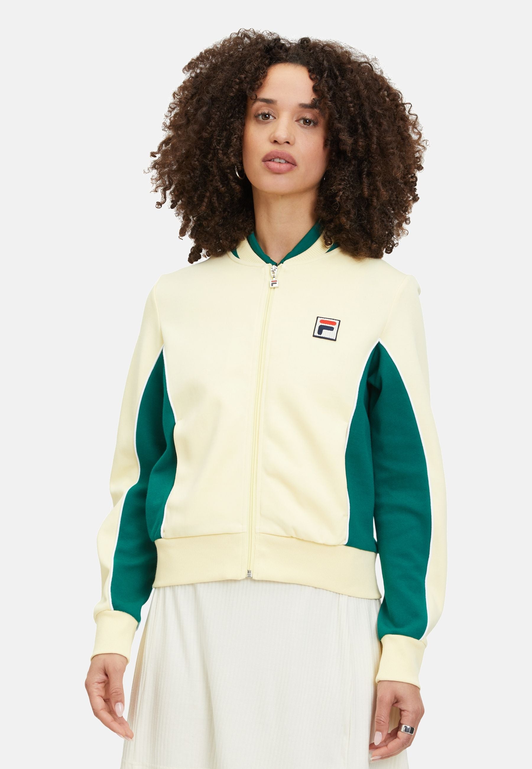 Laiben Track Jacket in French Vanilla Aventurine Jacken Fila   