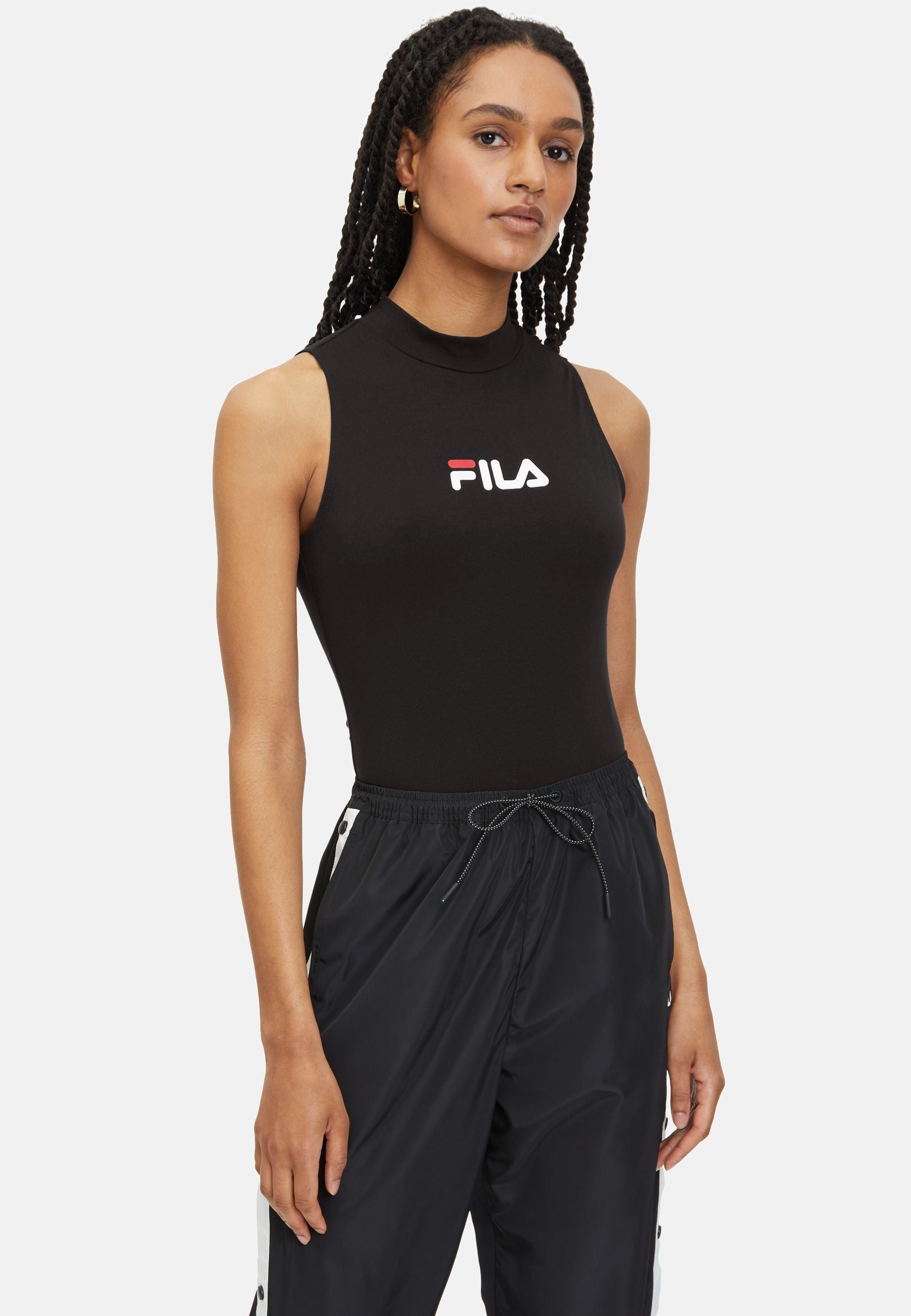 Limeira Sleeveless Body in Black T-Shirts Fila   