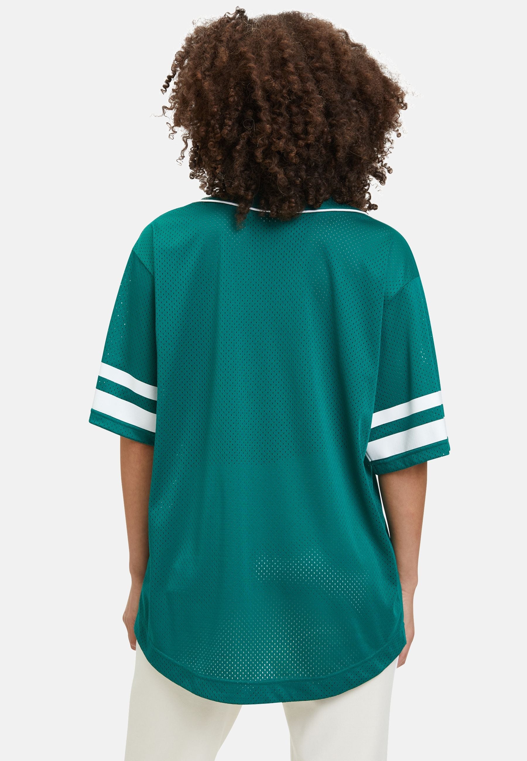 Latalia Baseball Shirt in Aventurine T-Shirts Fila   