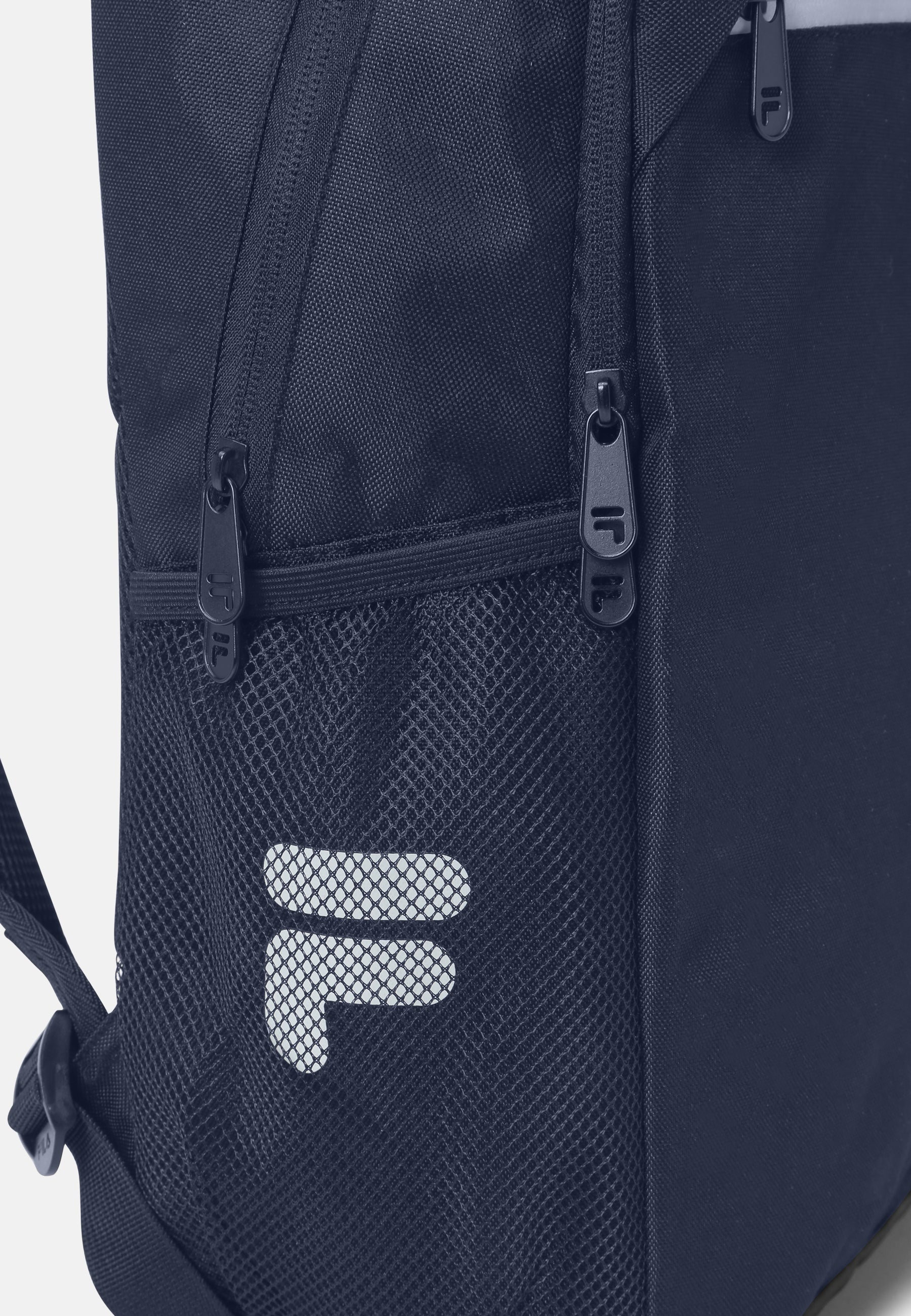 Folsom Active Vertical Backpack in Black Iris Backpacks Fila   