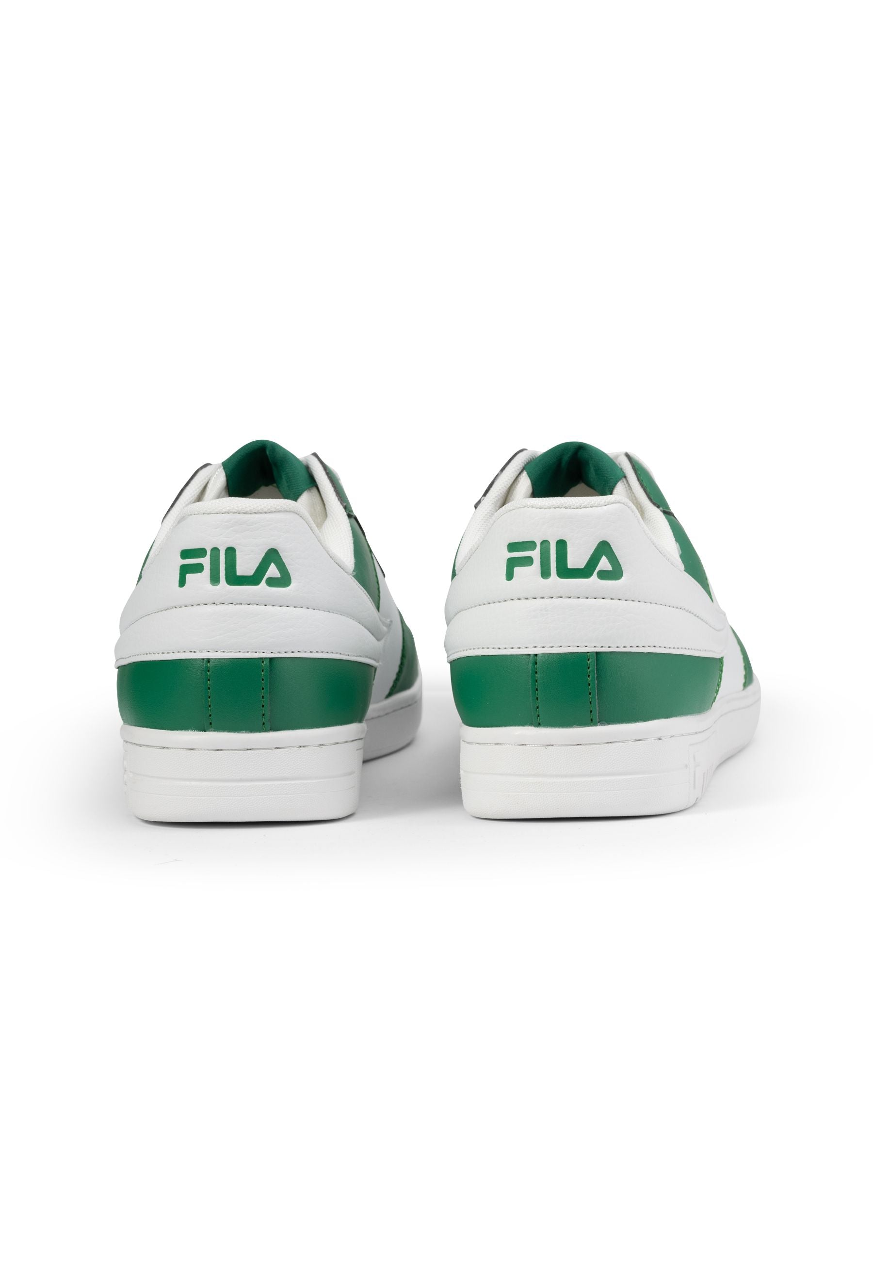 Noclaf in White-Verdant Green Sneakers Fila   