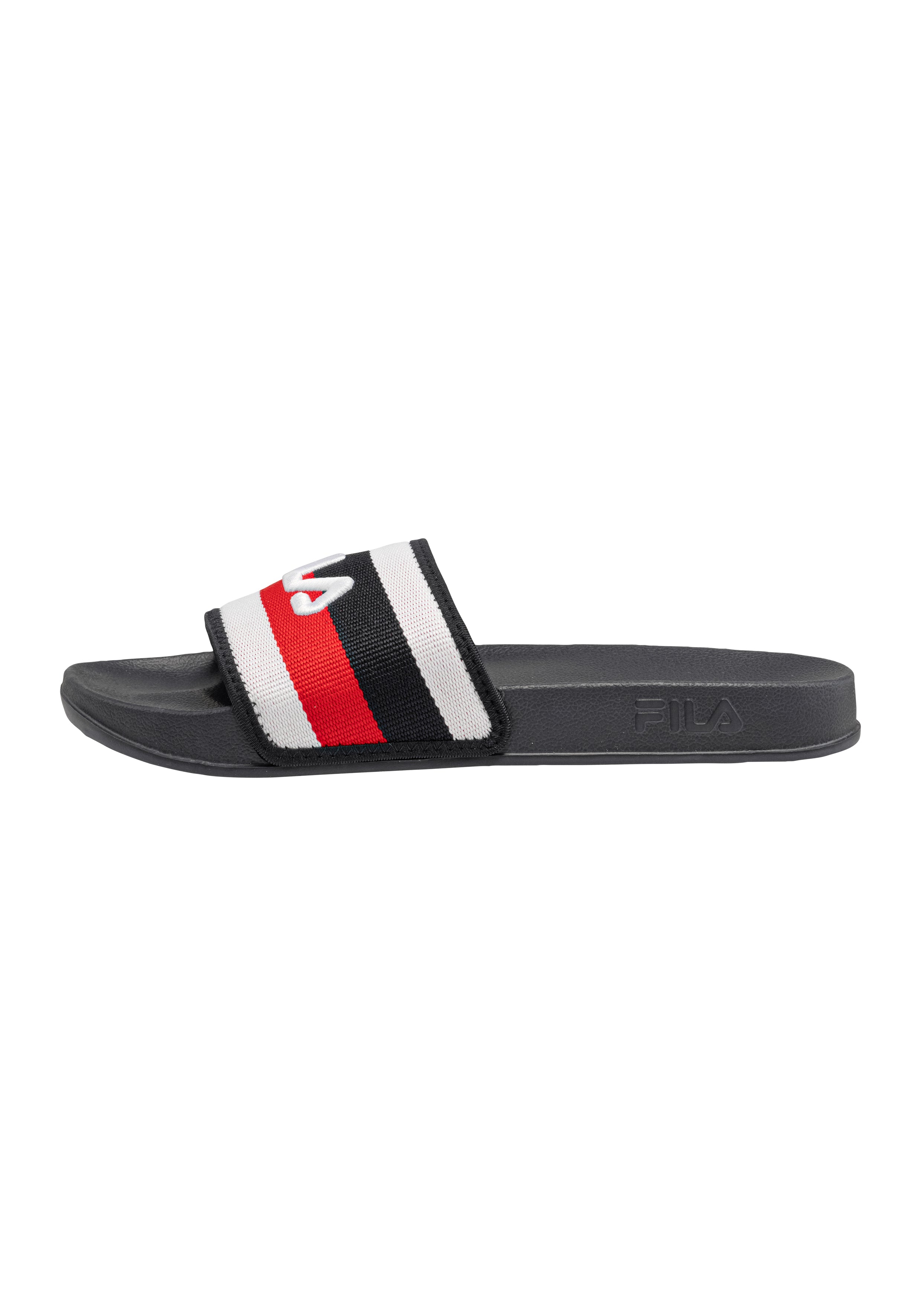 Morro Bay Stripes Slipper in Fila Navy Slippers Fila   