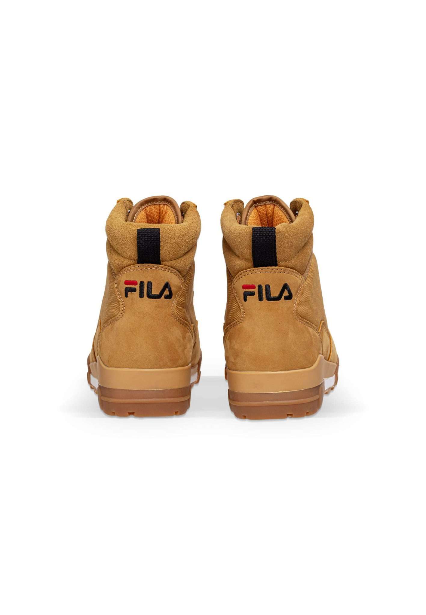 Grunge II Mid in chipmunk marshmallow lace-up ankle boots Fila   