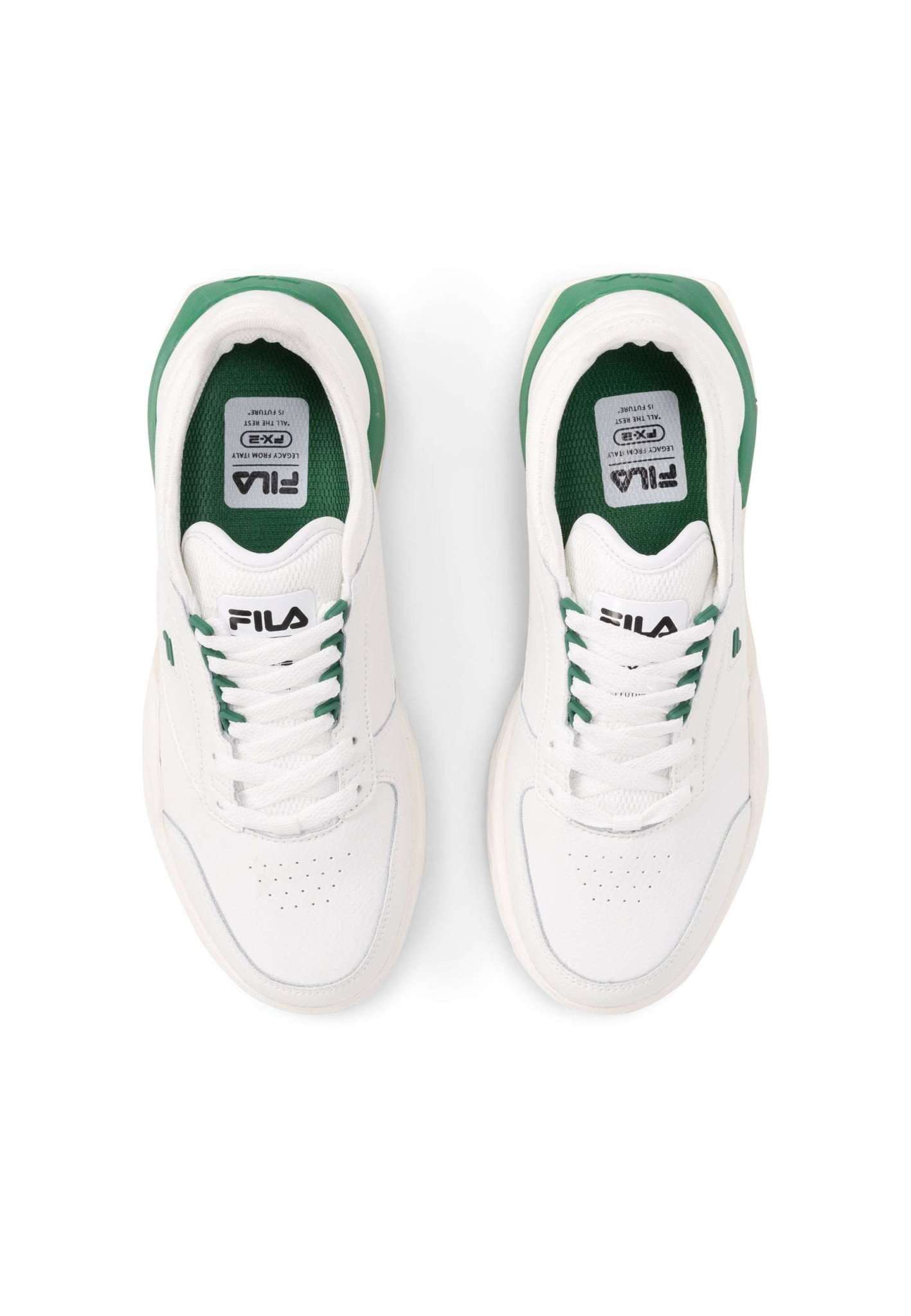 Modern T '23 in White-Verdant Green Sneakers Fila   