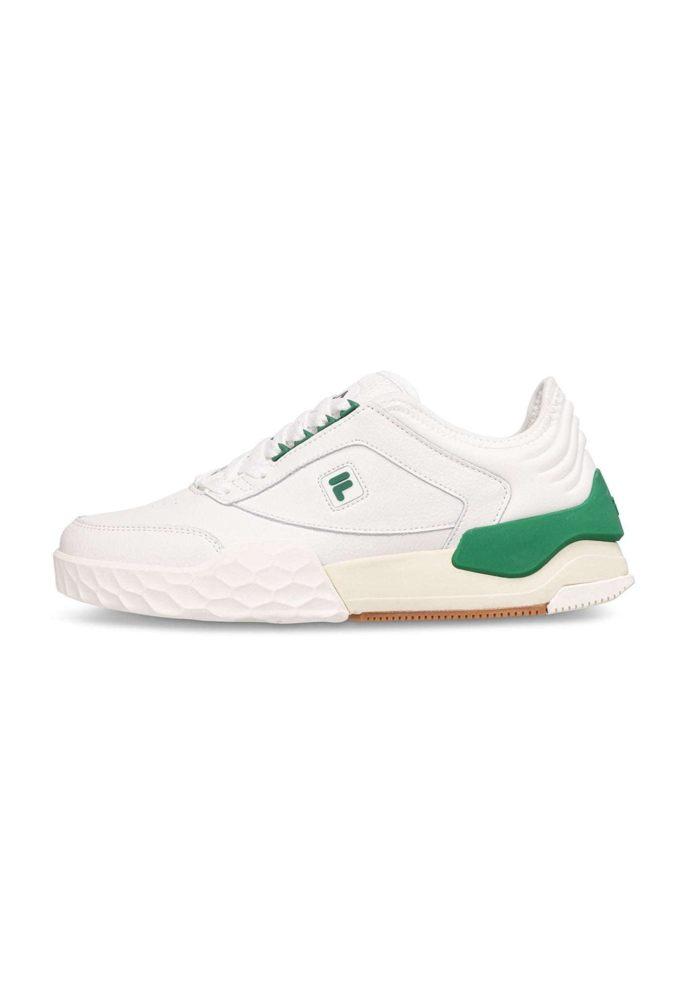 Modern T '23 in White-Verdant Green Sneakers Fila   