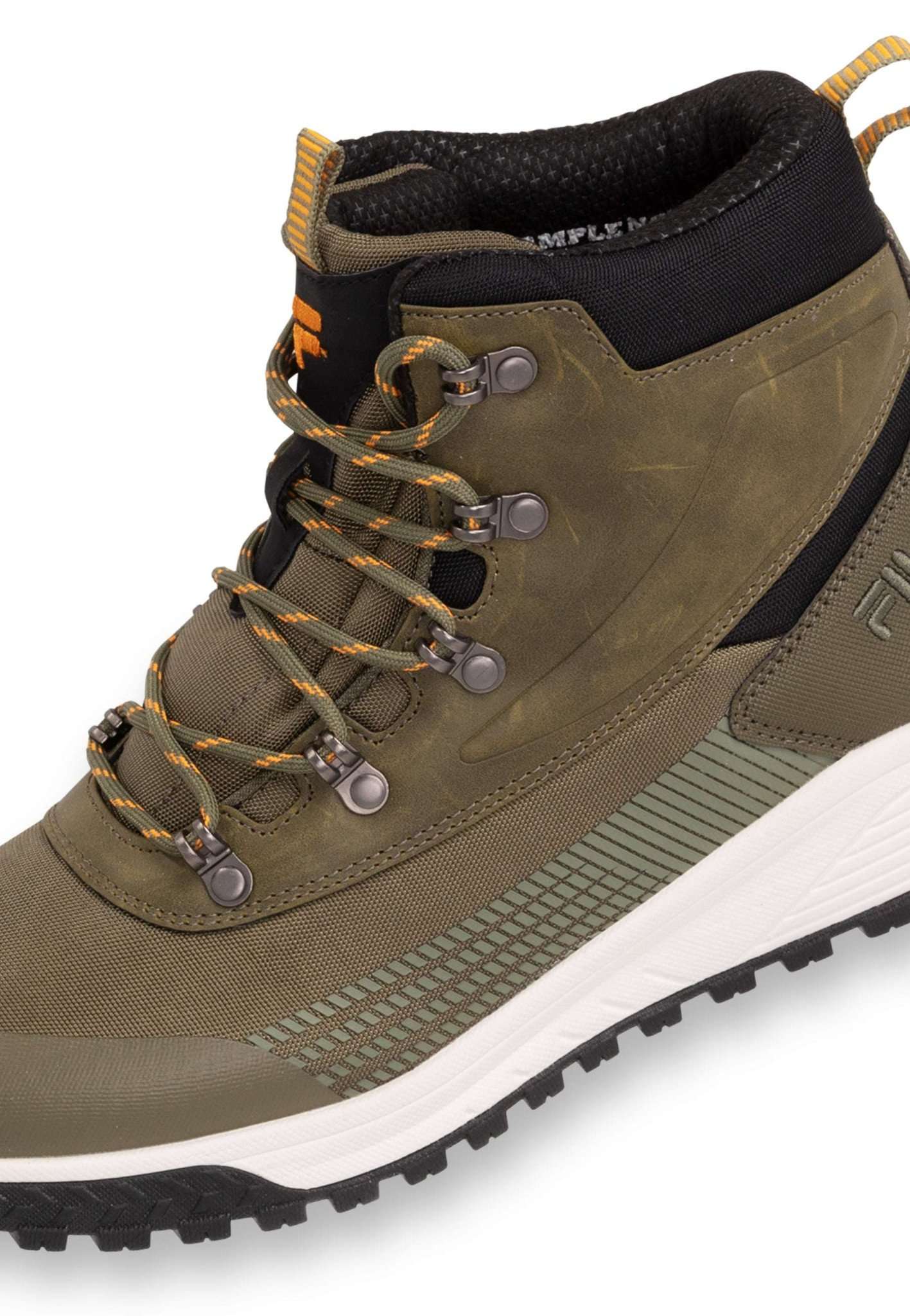 Hikebooster Mid in Olive Night trekking shoes Fila   