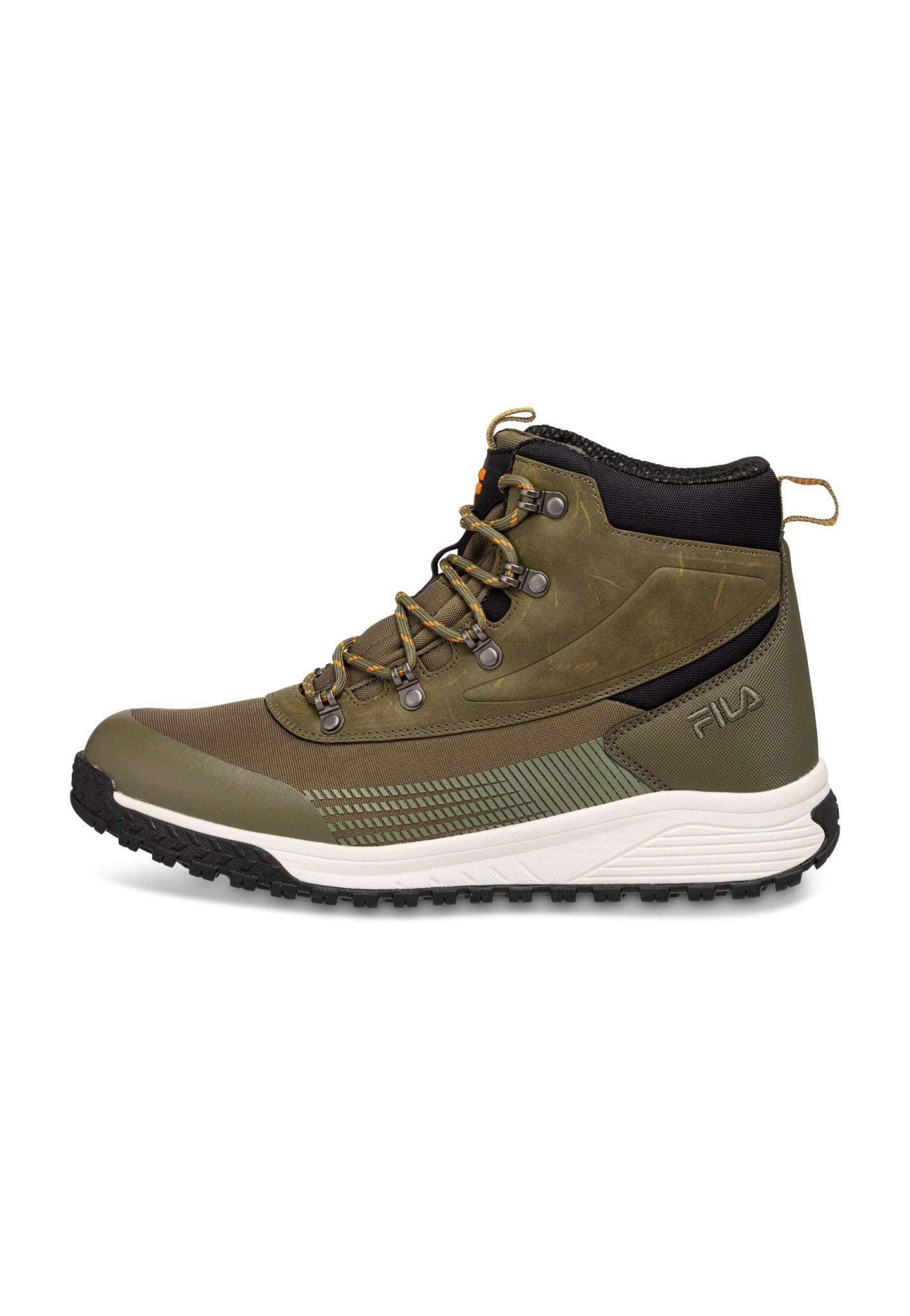 Hikebooster Mid in Olive Night trekking shoes Fila   