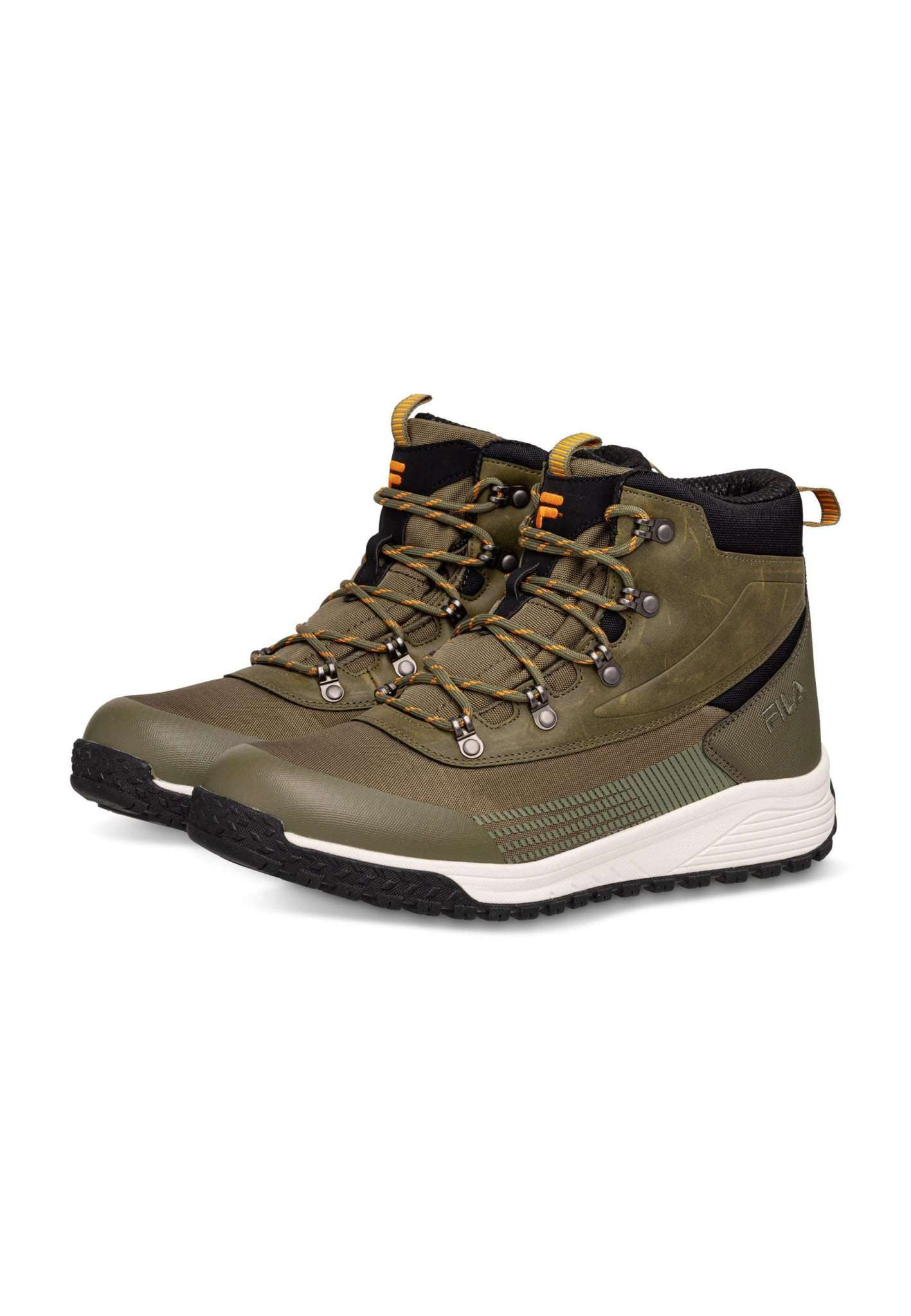 Hikebooster Mid in Olive Night trekking shoes Fila   