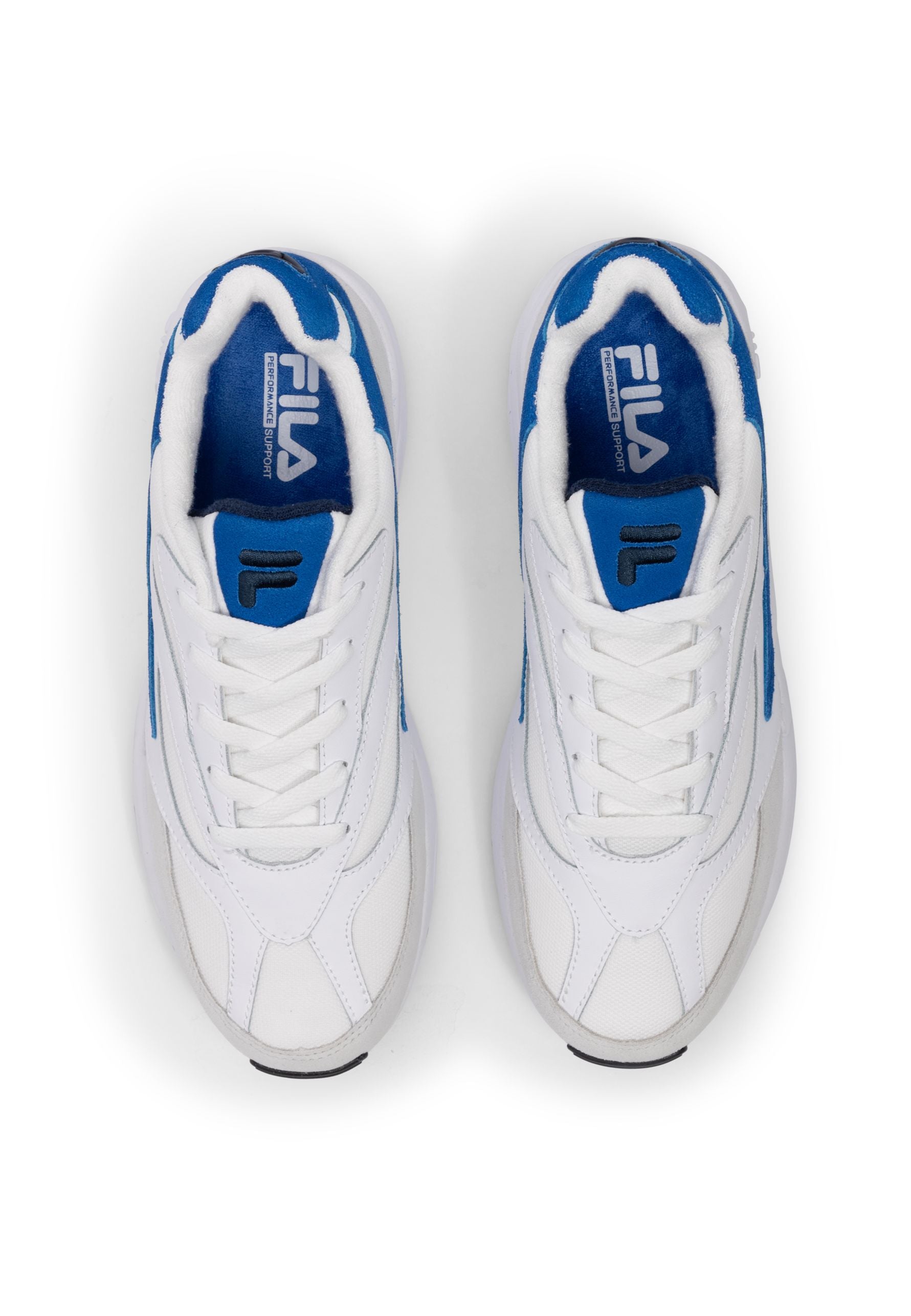 V94M in White-Prime Blue Sneakers Fila   