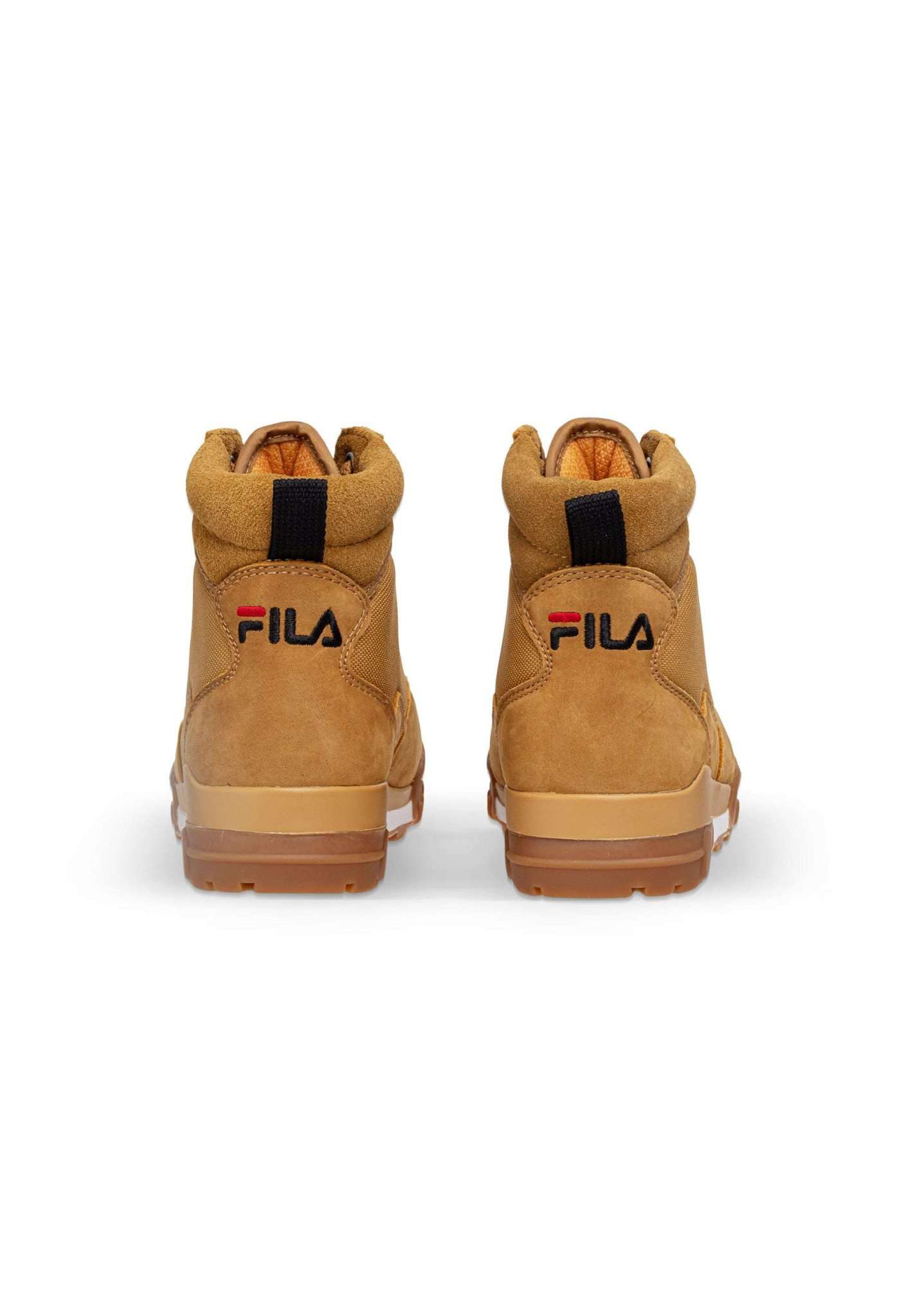 Grunge II Mid Wmn in Chipmunk Marshmallow Trekking Shoes Fila   