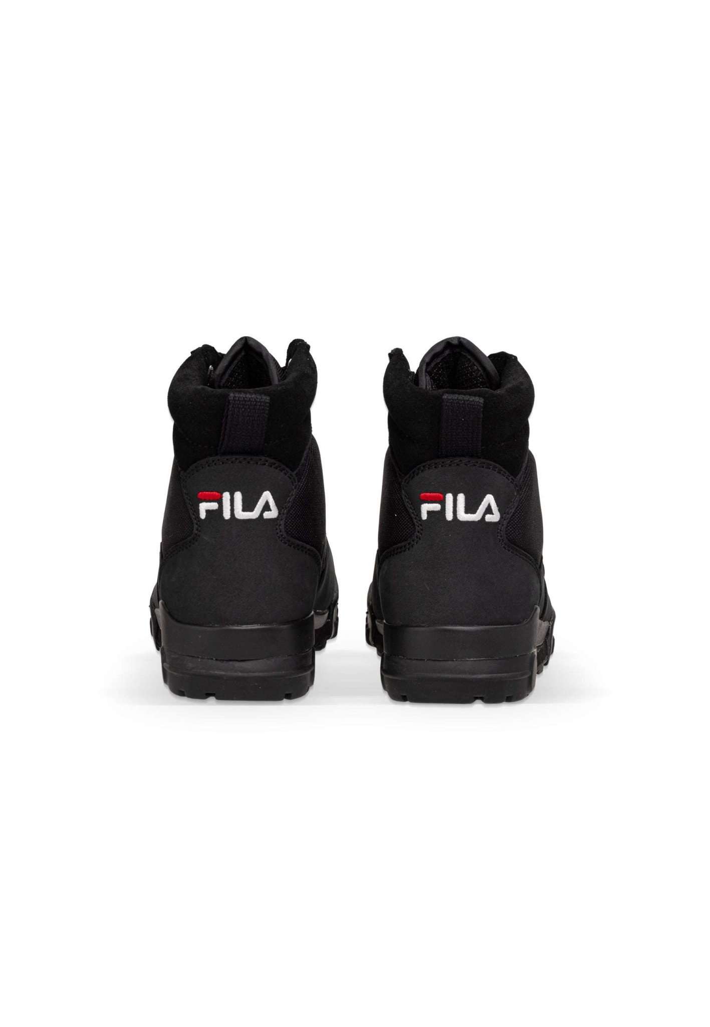 Grunge II Mid Wmn in Black Lace-up ankle boots Fila   