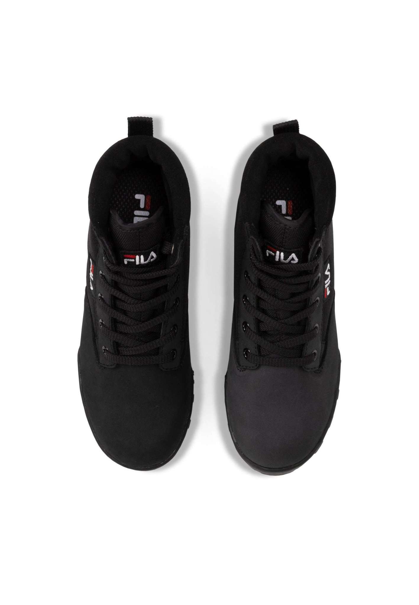 Grunge II Mid Wmn in Black Lace-up ankle boots Fila   