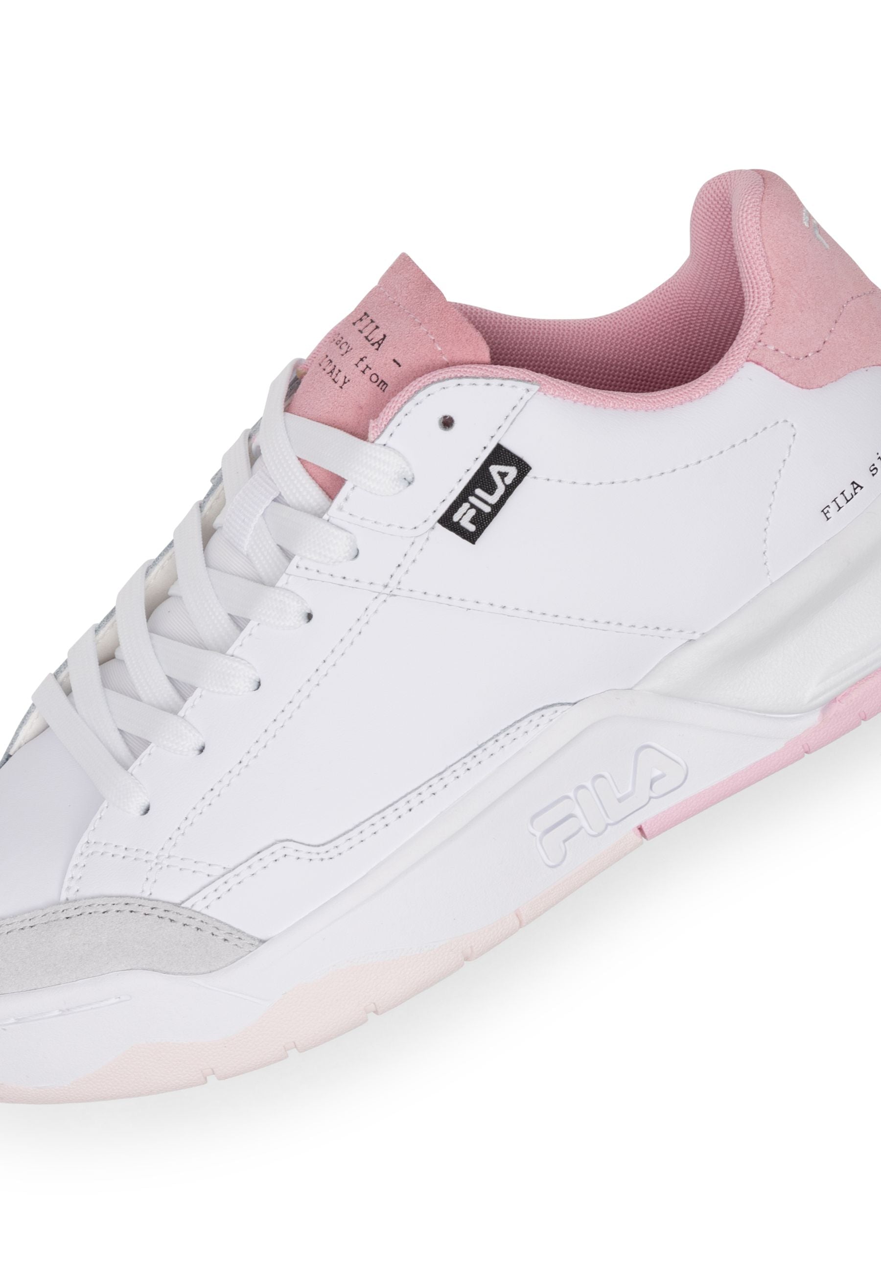 Fila Avenida Wmn in White Pink Nectar Fila Switzerland