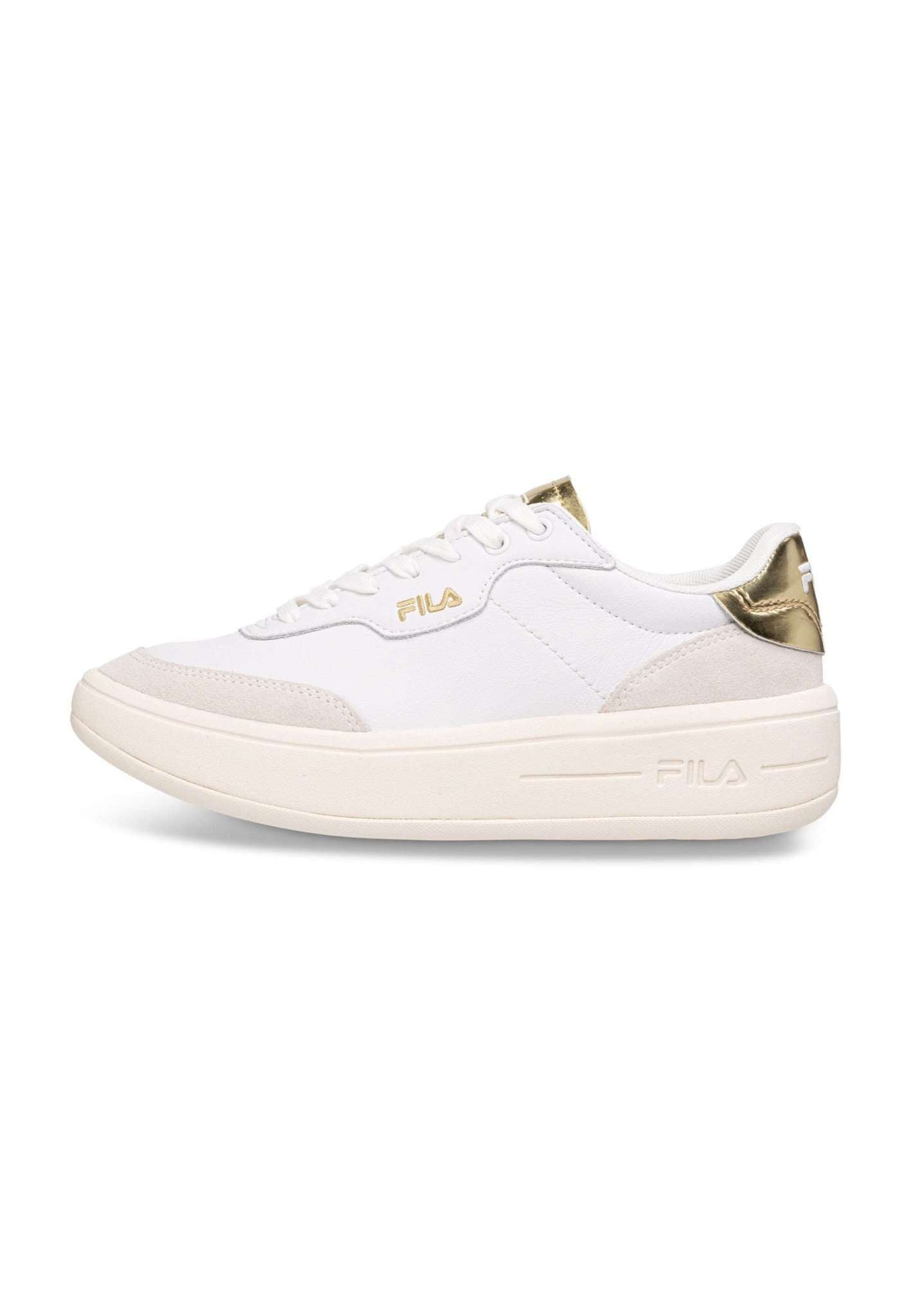 Fila Premium F Wmn in White-Gold Sneakers Fila   