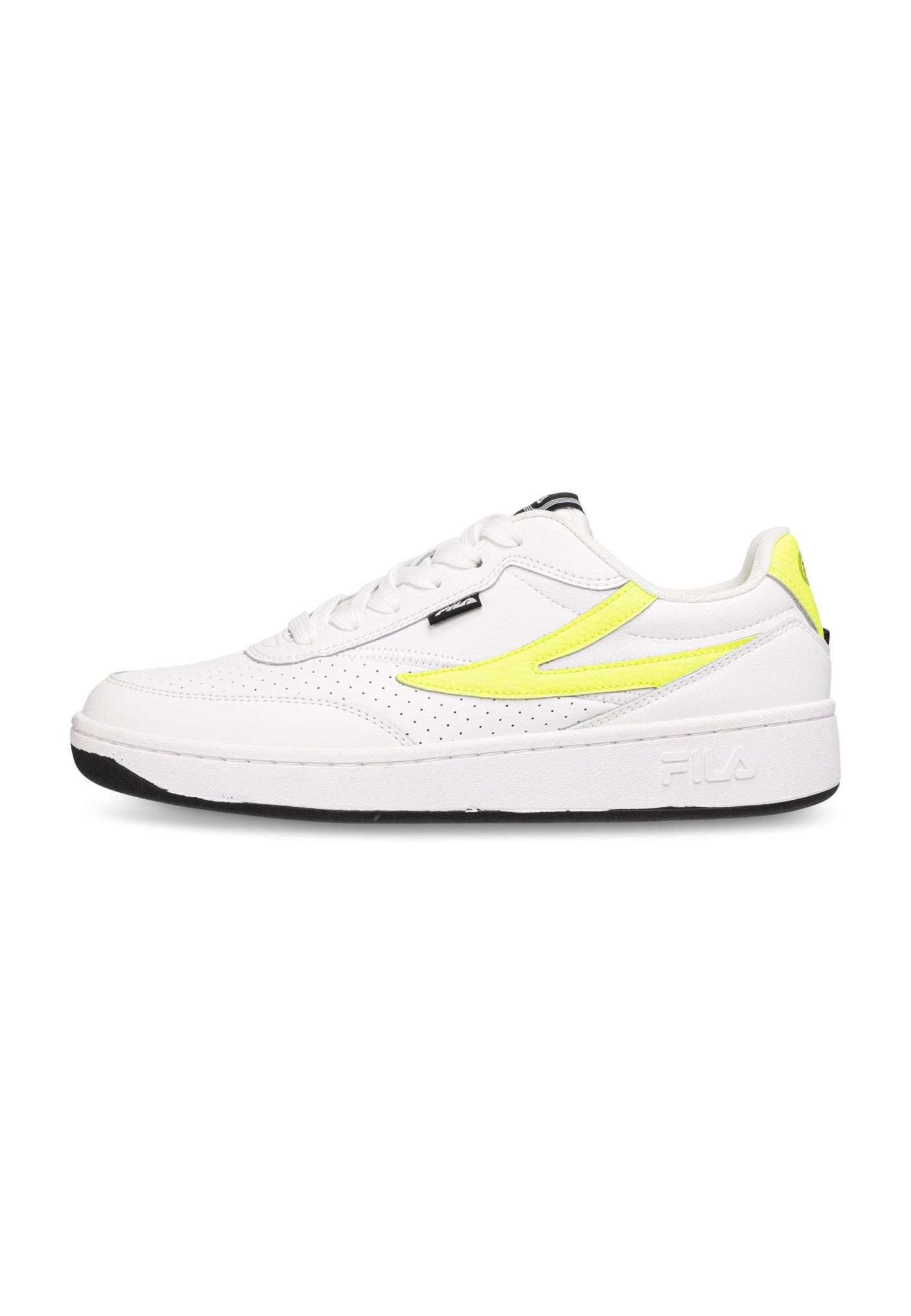 Fila Sevaro Wmn in White-Safety Yellow Sneakers Fila   