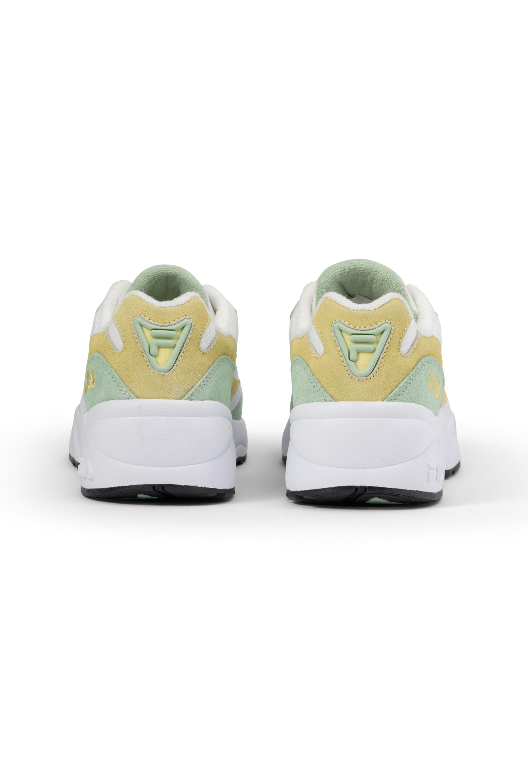 V94M Wmn in White-Smoke Green Sneakers Fila   