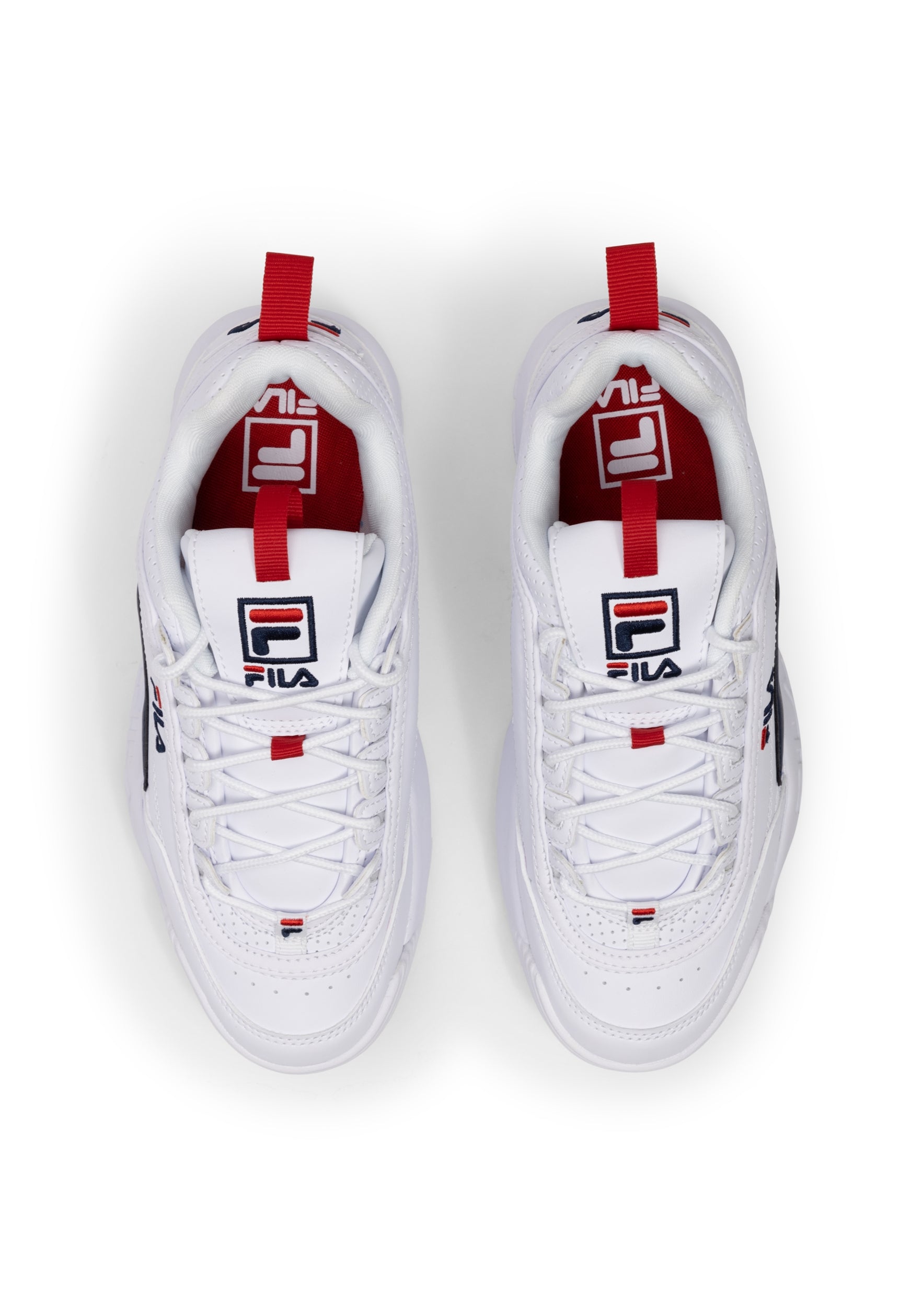 Disruptor CB Wmn in White-Fila Navy Sneakers Fila   