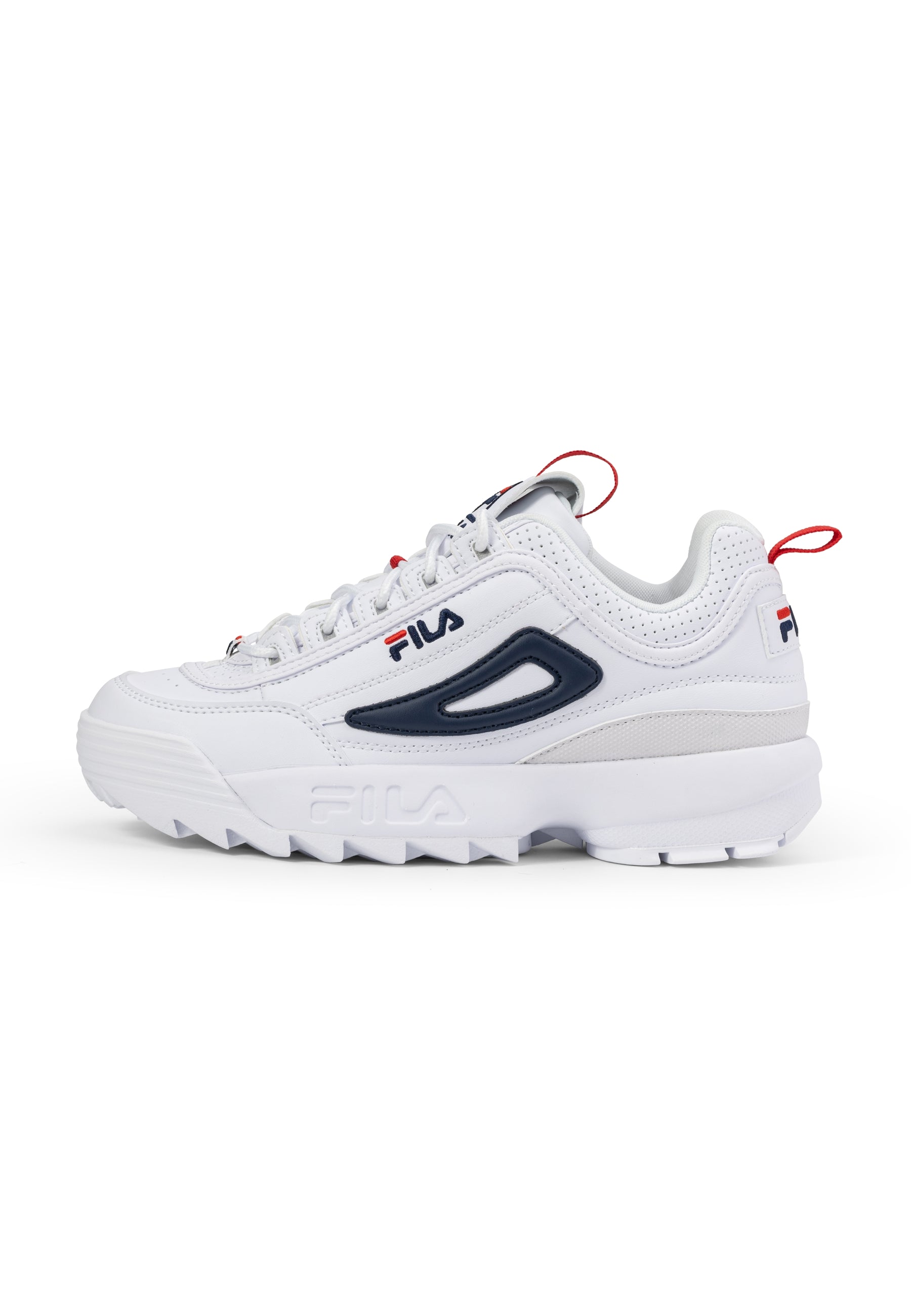 Disruptor CB Wmn in White-Fila Navy Sneakers Fila   