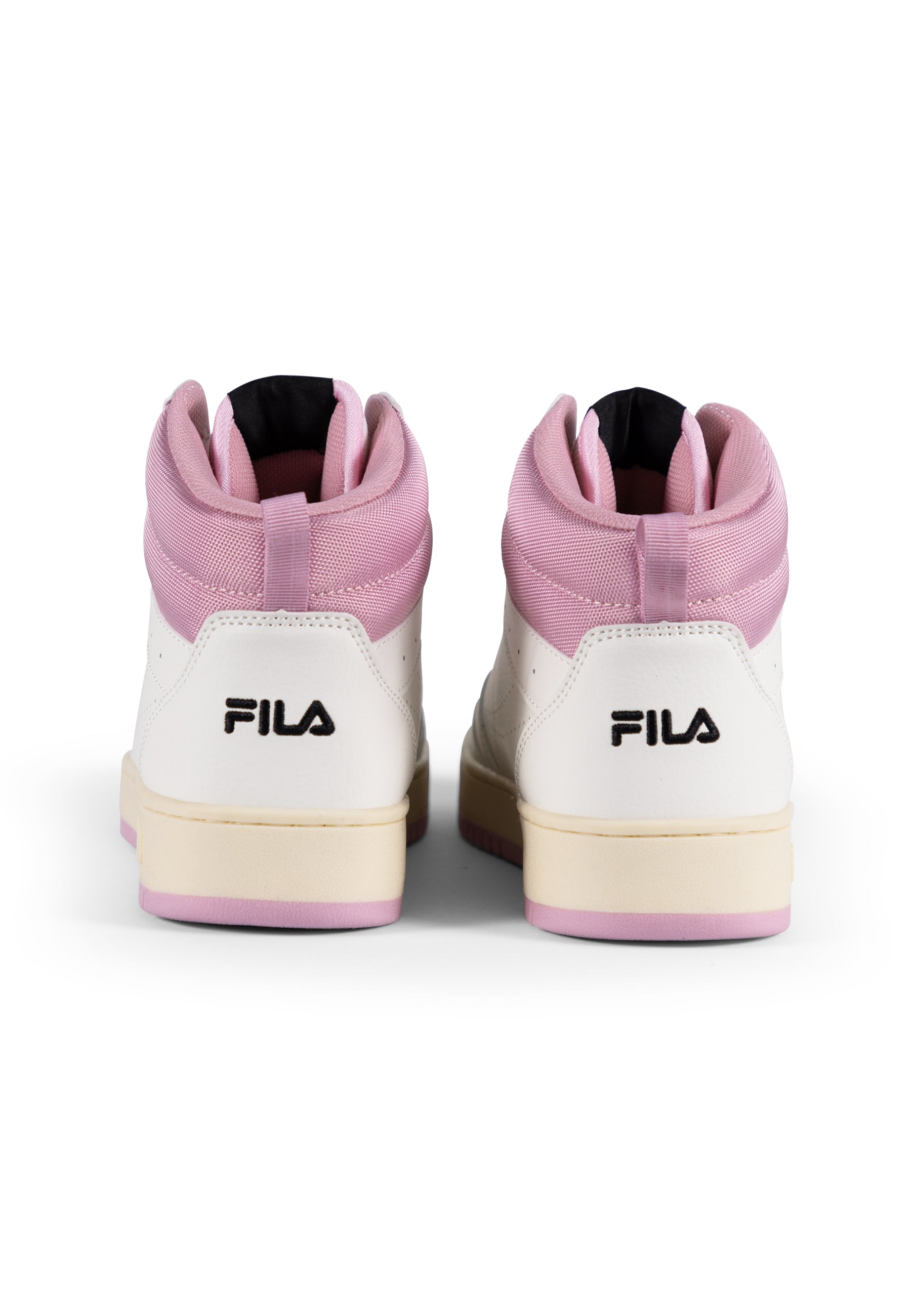 Rega Mid Wmn in Marshmallow-Pink Nectar Sneakers Fila   