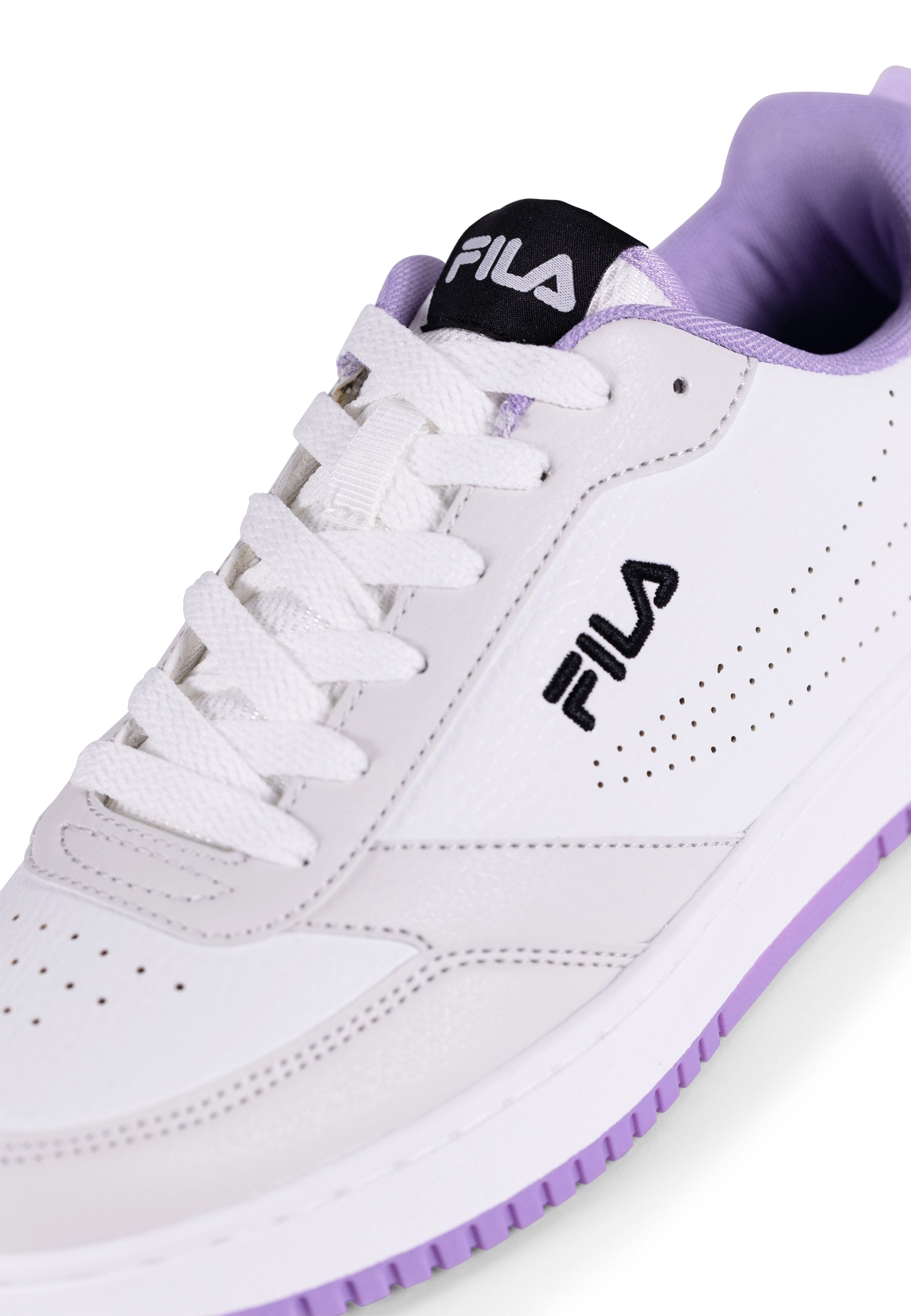 Rega Wmn in White-Viola Sneakers Fila   