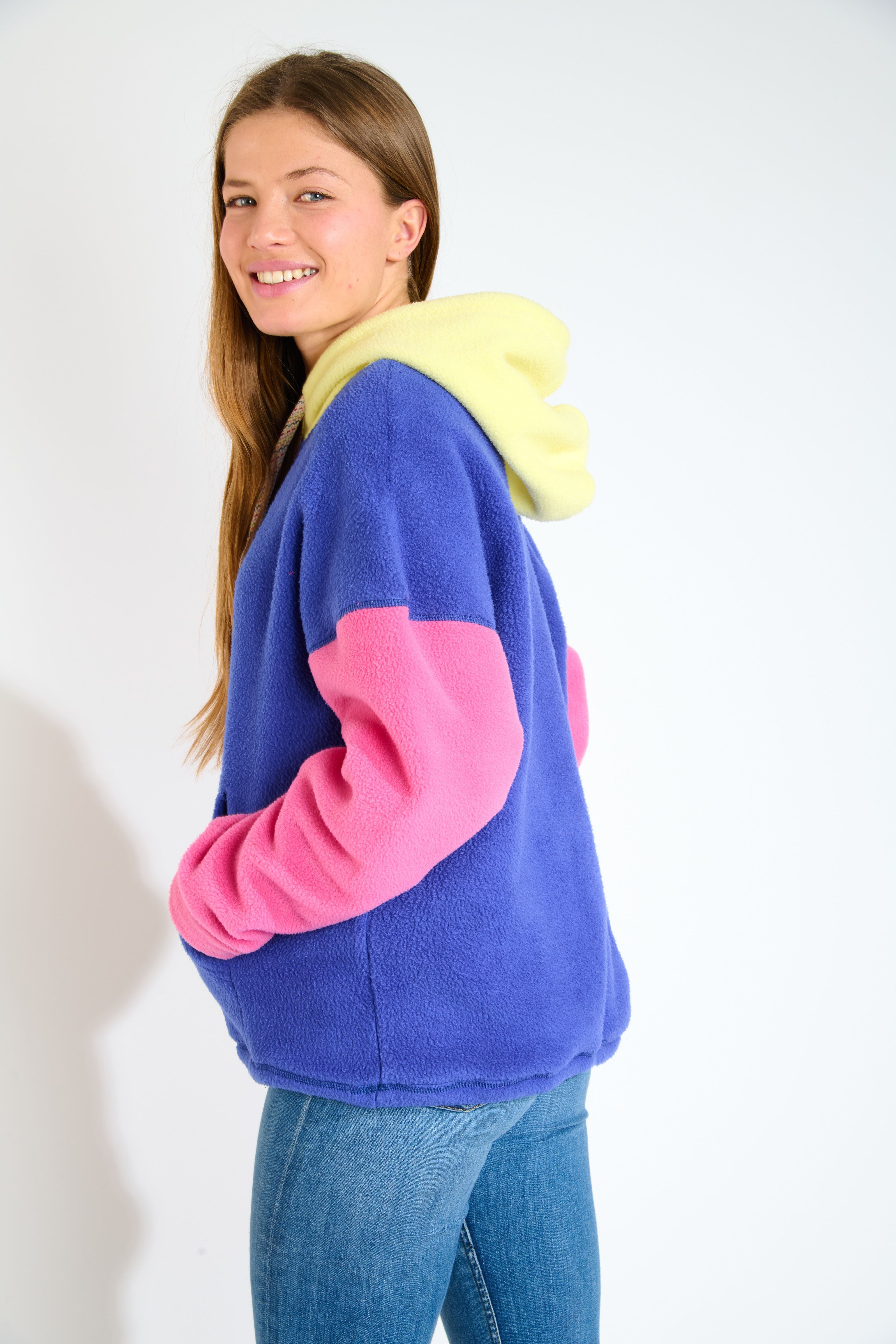 FJORD-HILLSIDE Hooded sweater in Encre Hooded sweater Banana Moon