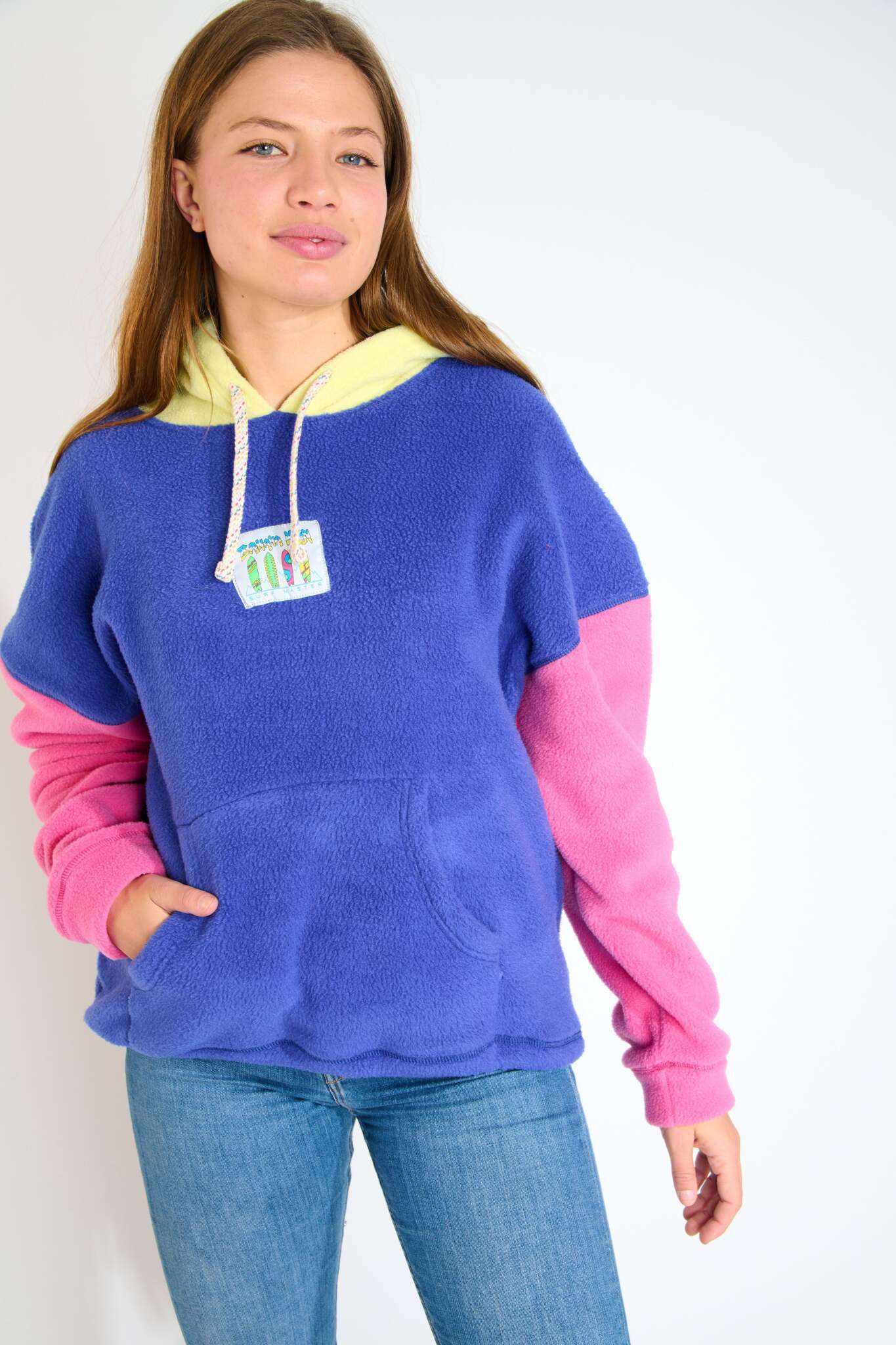 FJORD-HILLSIDE Hooded sweater in Encre Hooded sweater Banana Moon