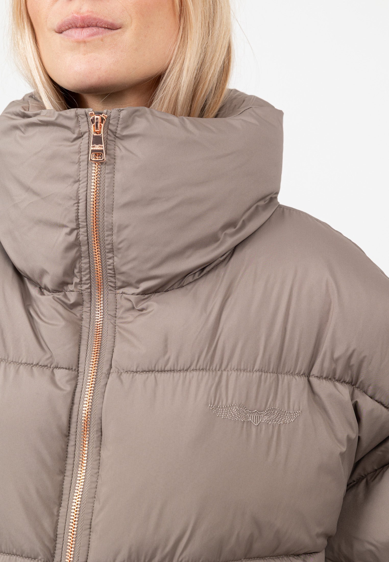 Hill-W in Taupe Jackets Bombers Original