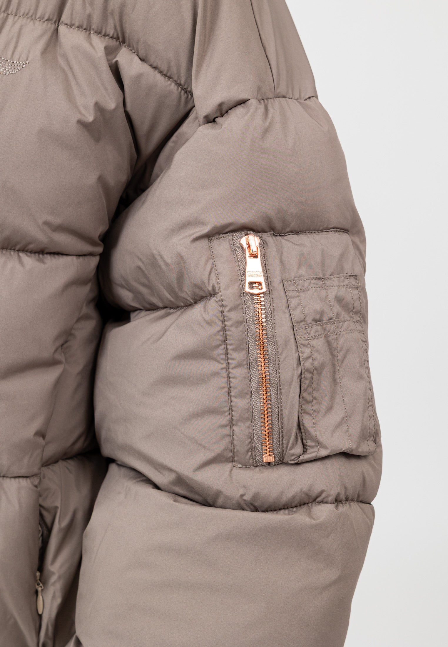 Hill-W in Taupe Jackets Bombers Original