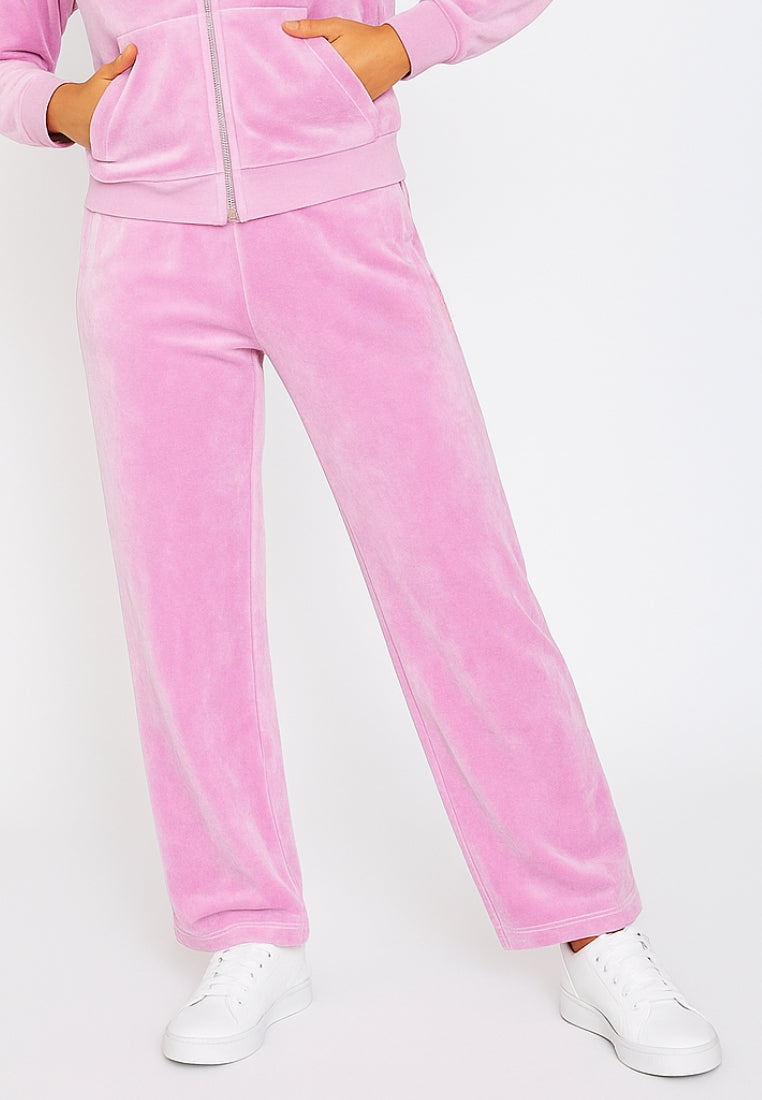 JOSIE-SEALAKE velvet pants in Parme pants Banana Moon