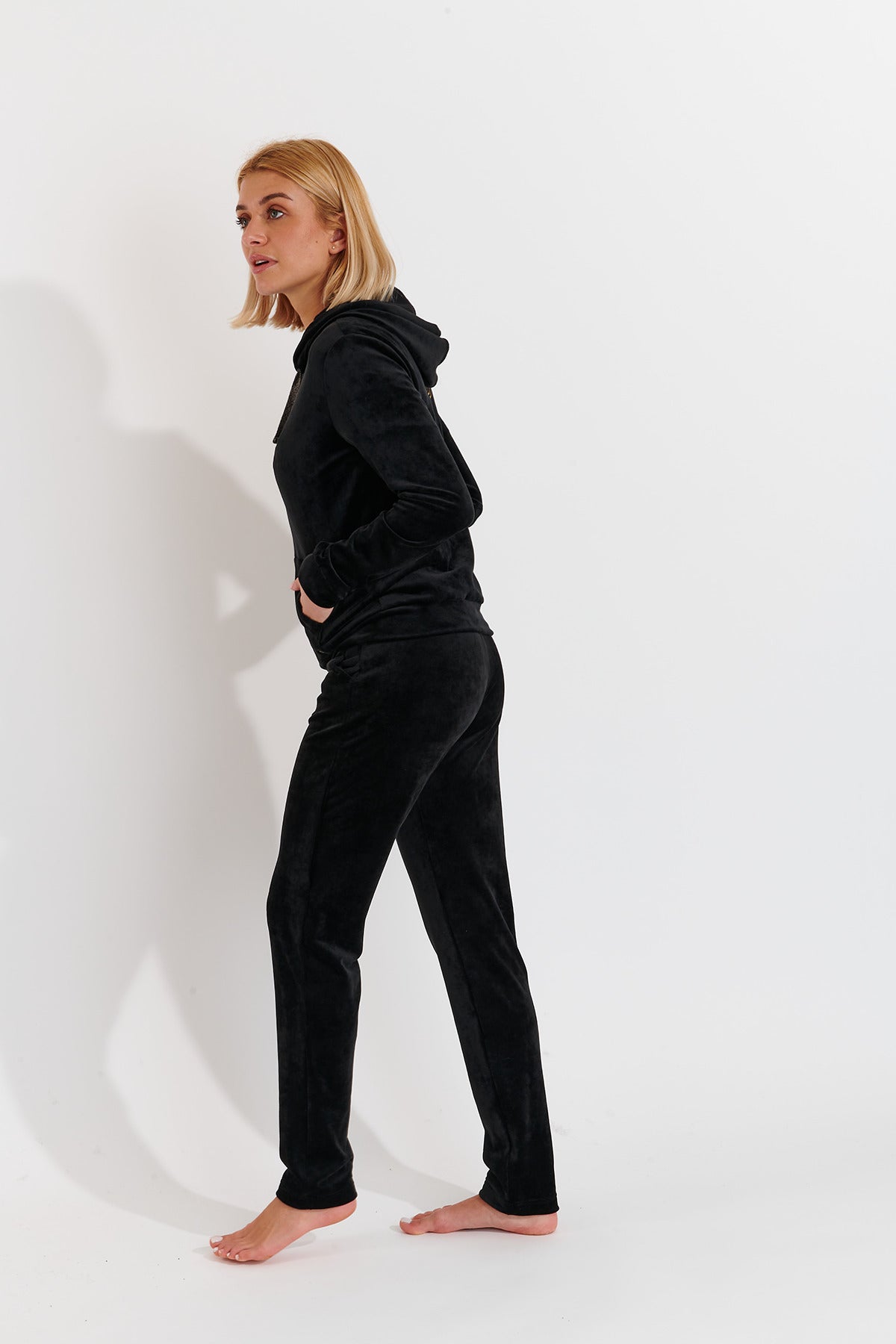 KEENAN-SEALAKE sweatpants in Noir Pants Banana Moon   